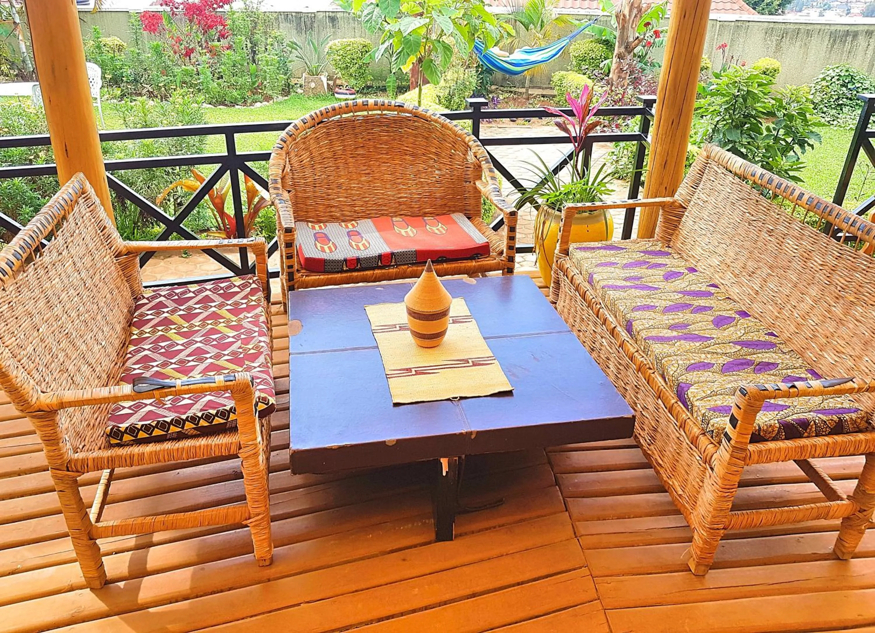 Patio in Yambi Guesthouse