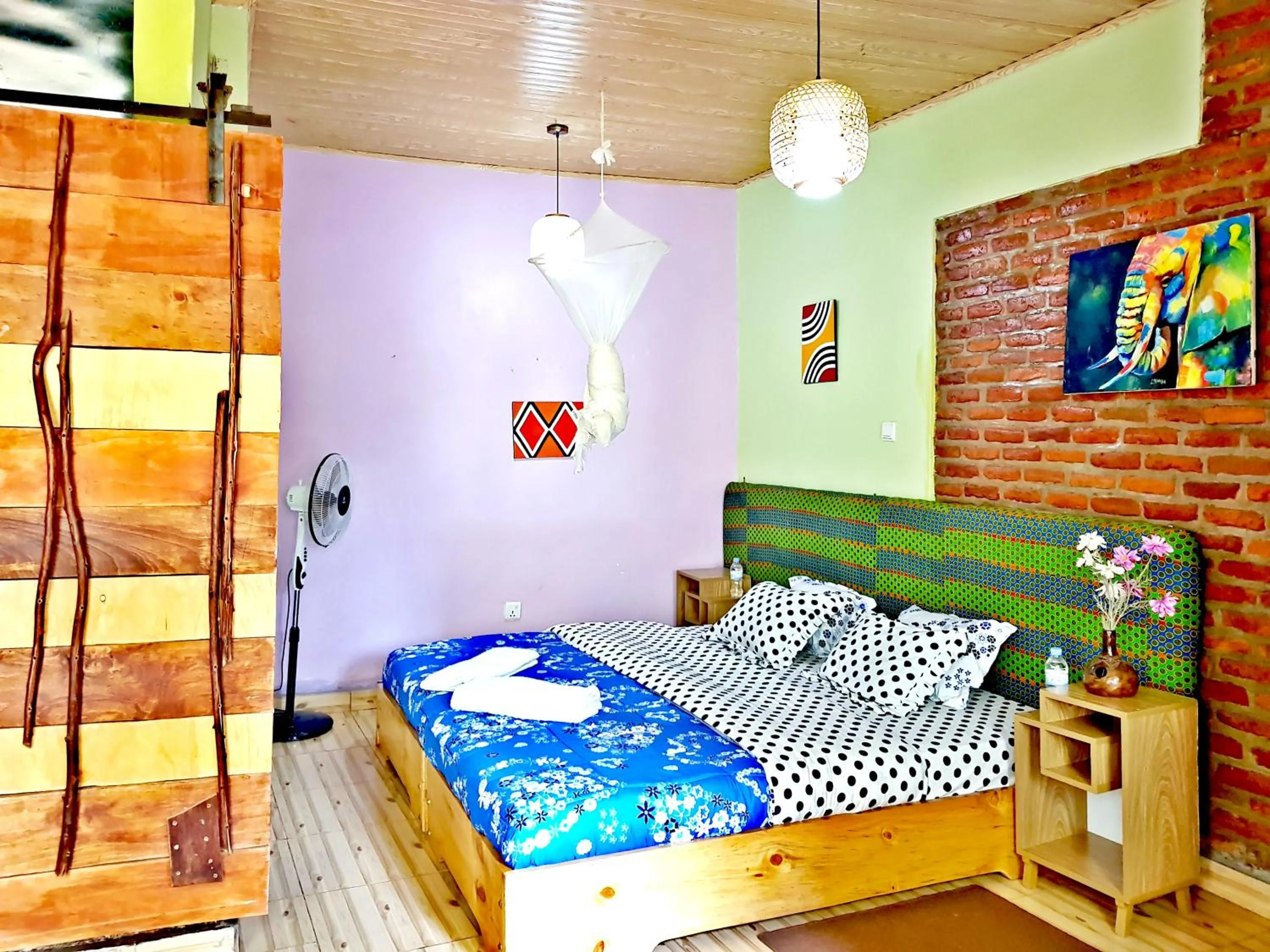 Bed in Yambi Guesthouse