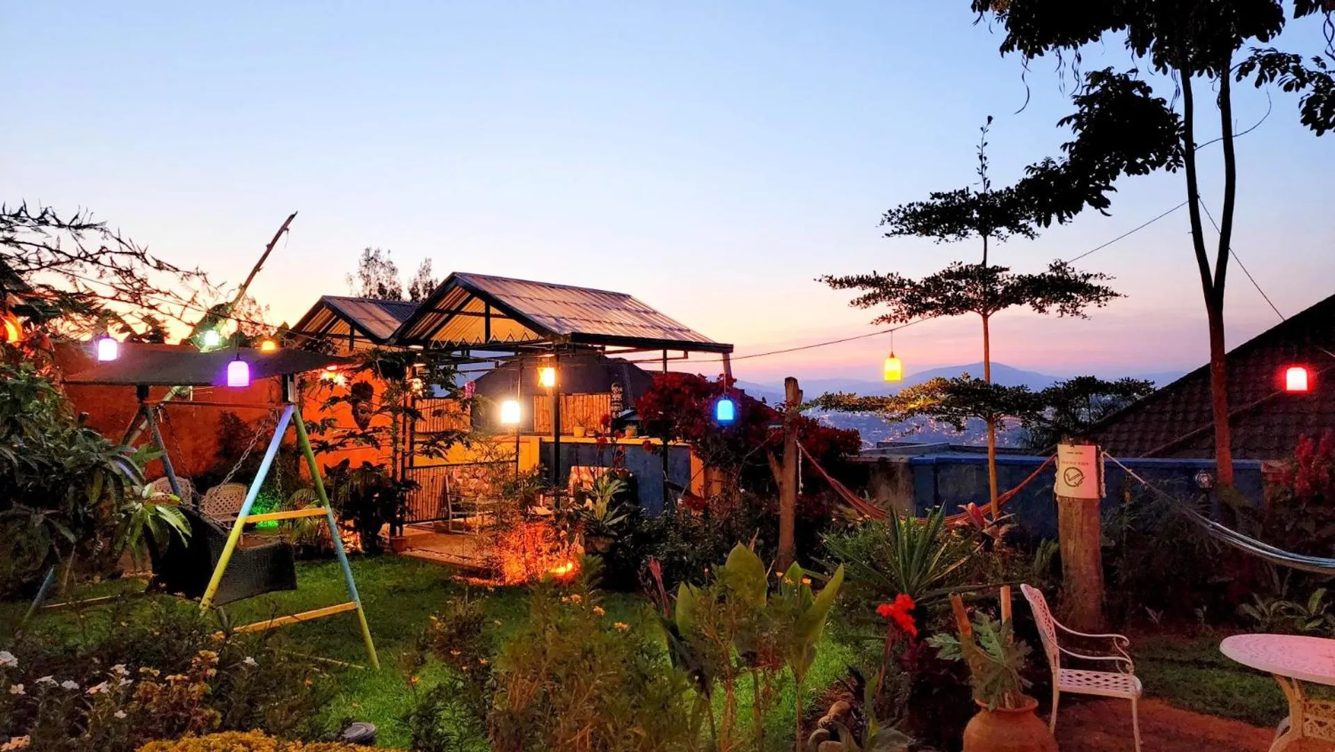 Children play ground in Yambi Guesthouse