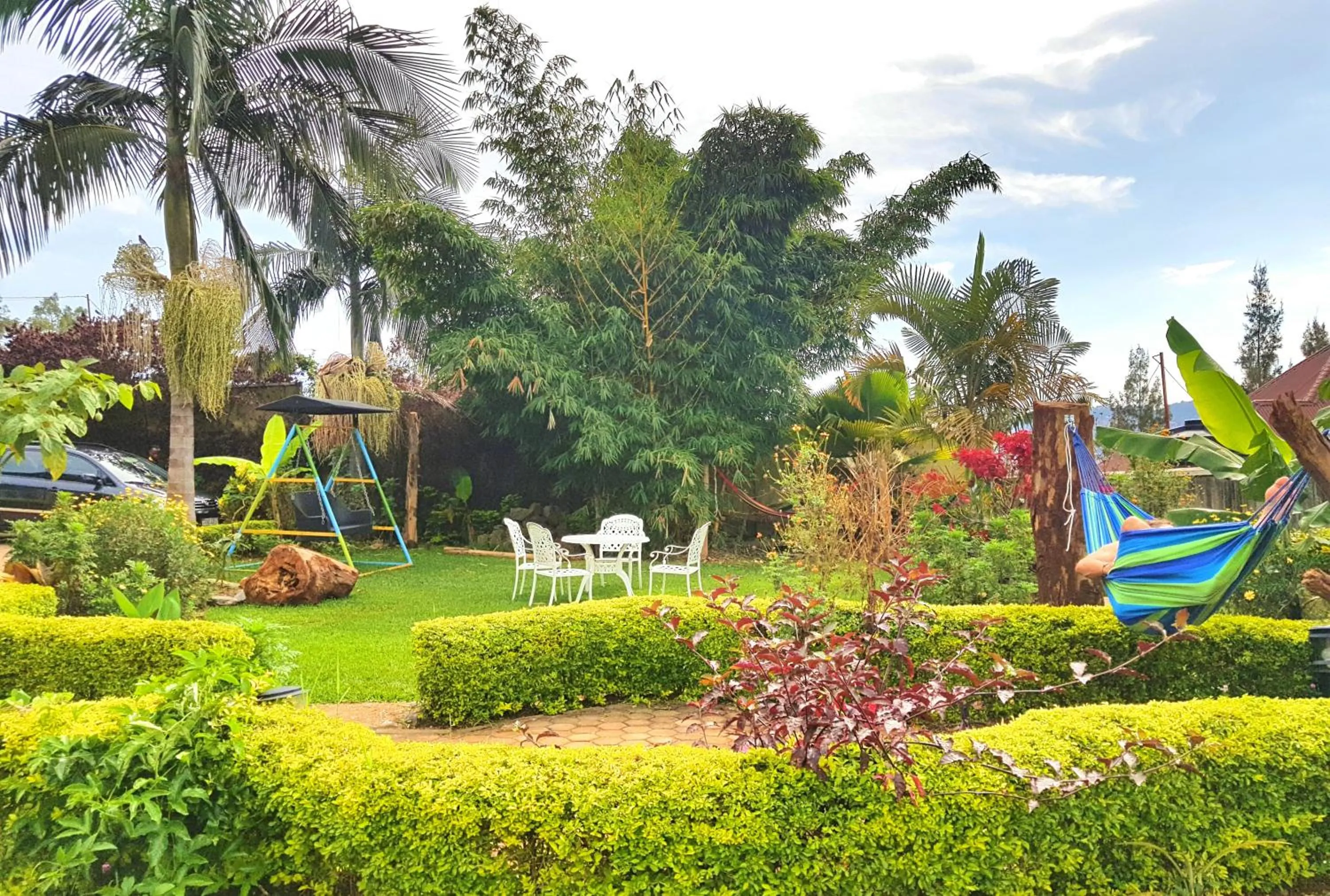 Children play ground in Yambi Guesthouse