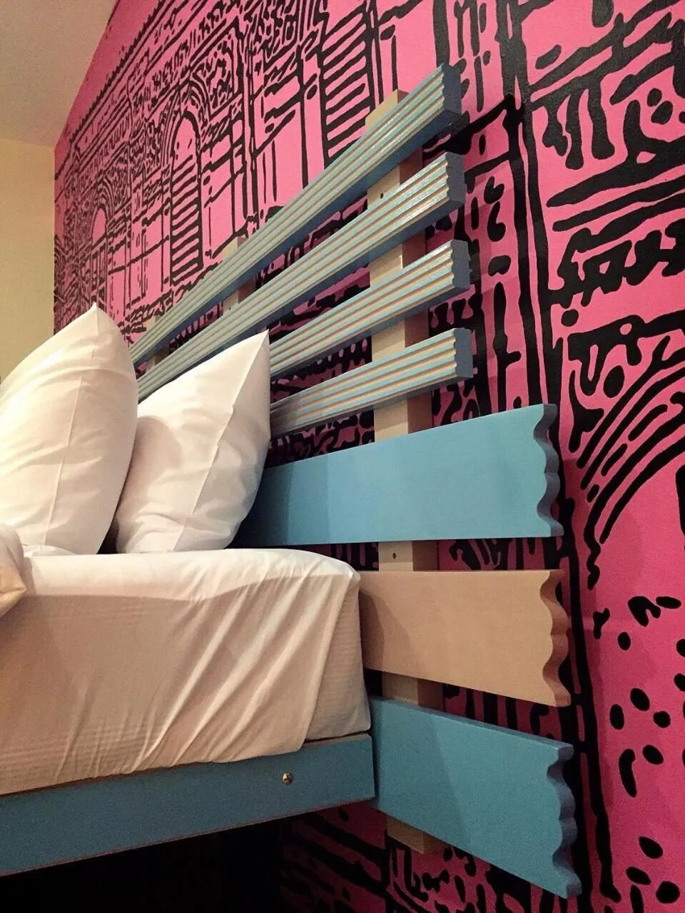 Decorative detail, Bed in The Pho Thong Phuket