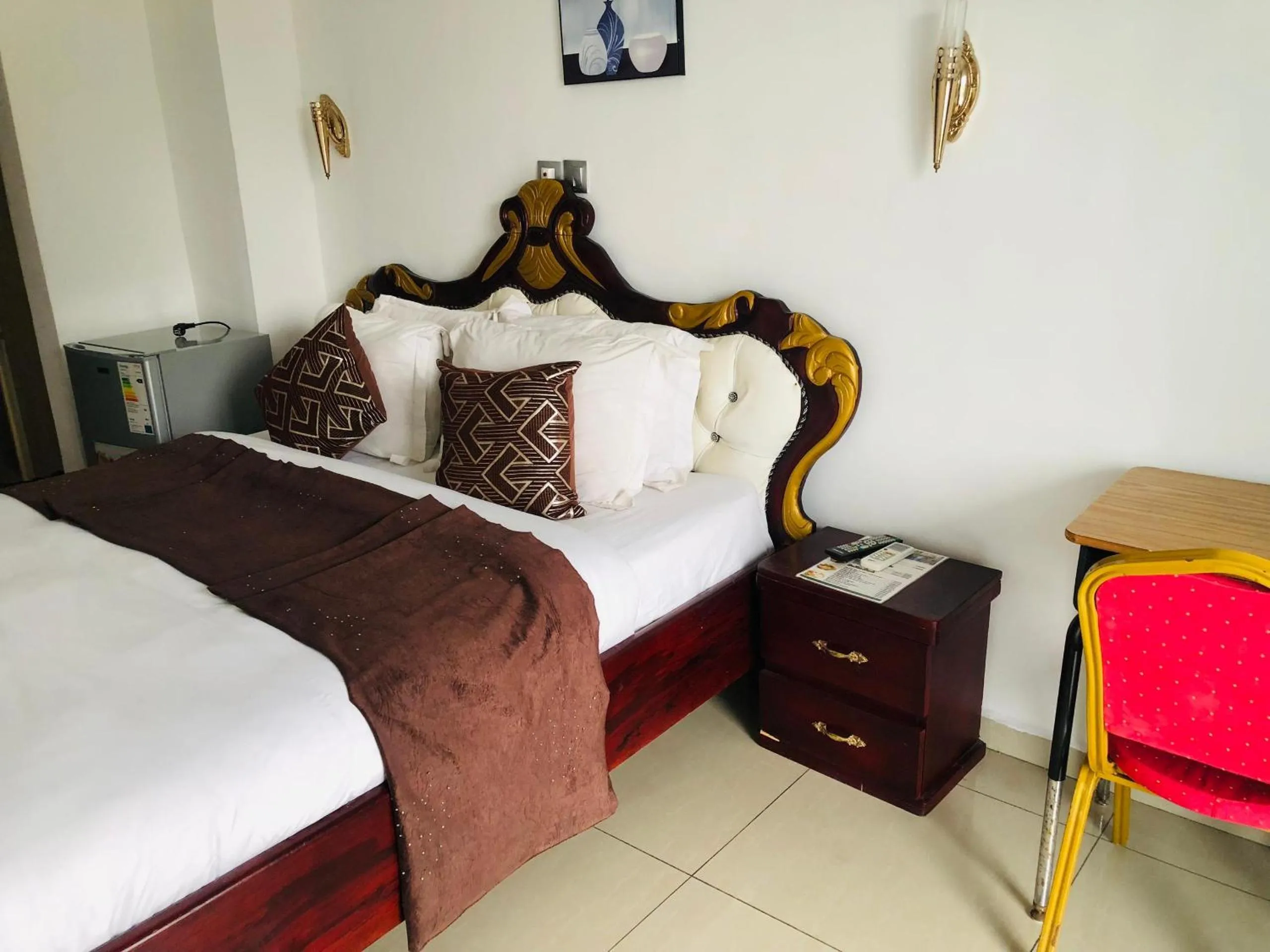 Bed in residence hoteliere samba