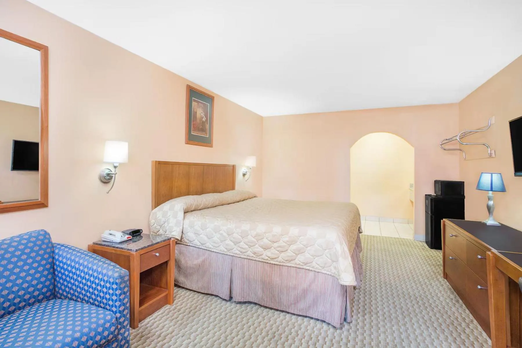 Bed in Super Motel