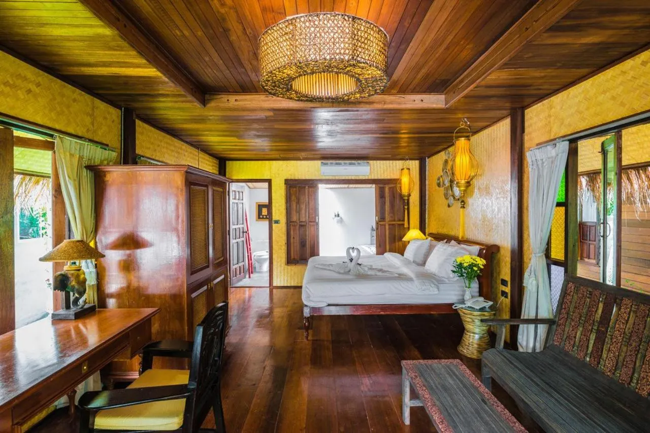 Bedroom, Bed in Bora Bora Villa Phuket