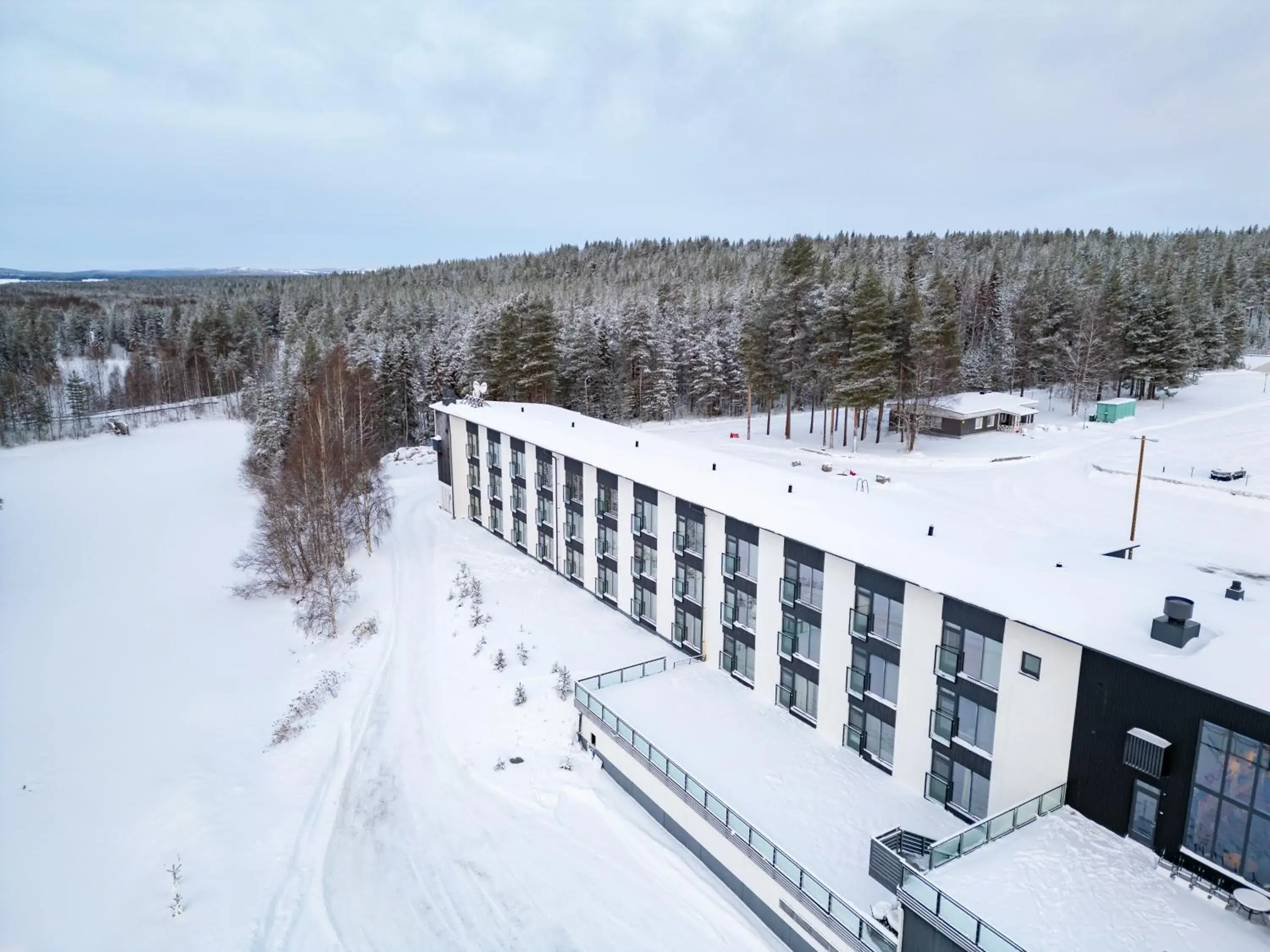 Property building in Hotelli Suomutunturi Property building in Hotelli Suomutunturi