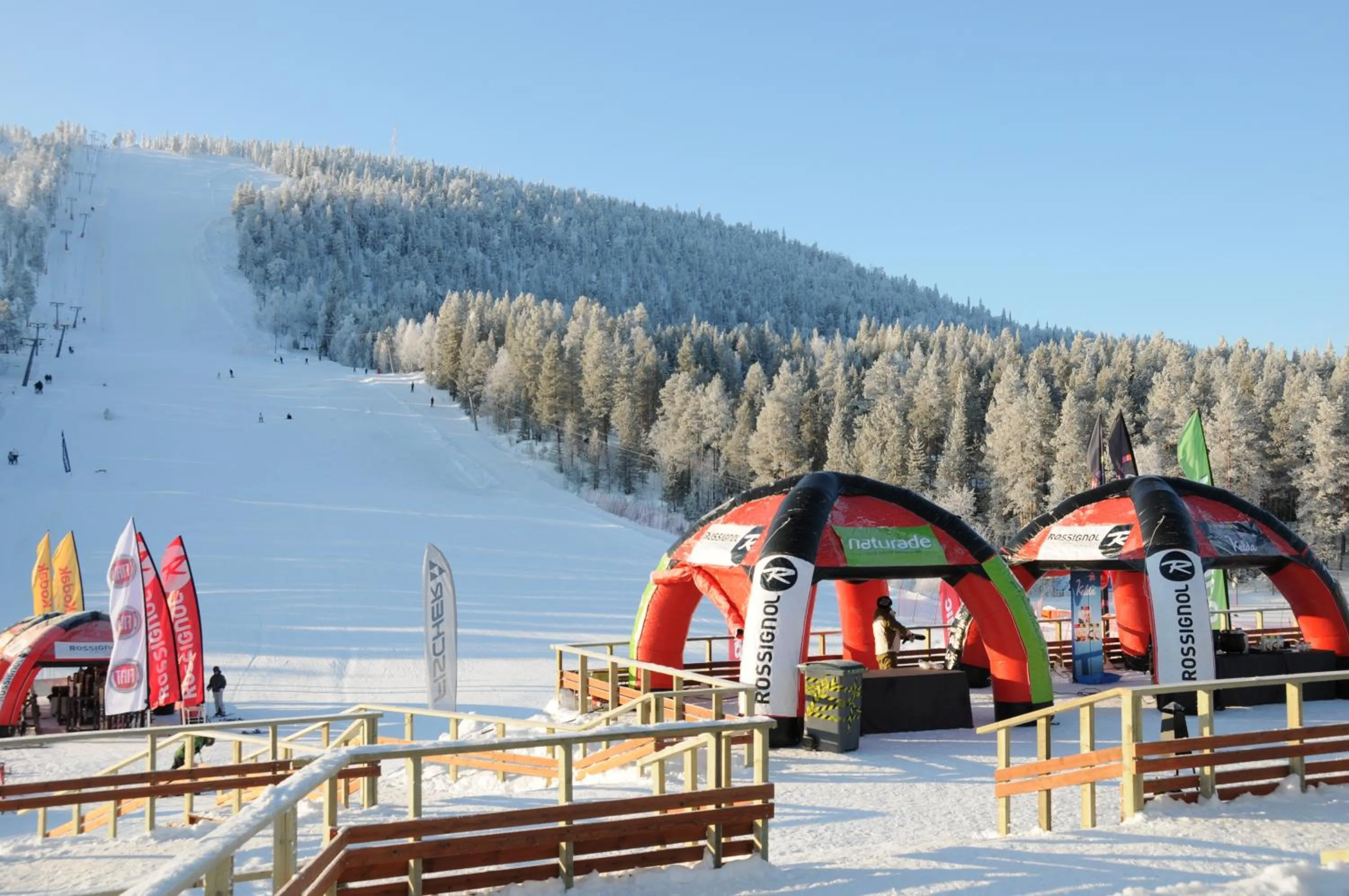 Winter in Hotelli Suomutunturi