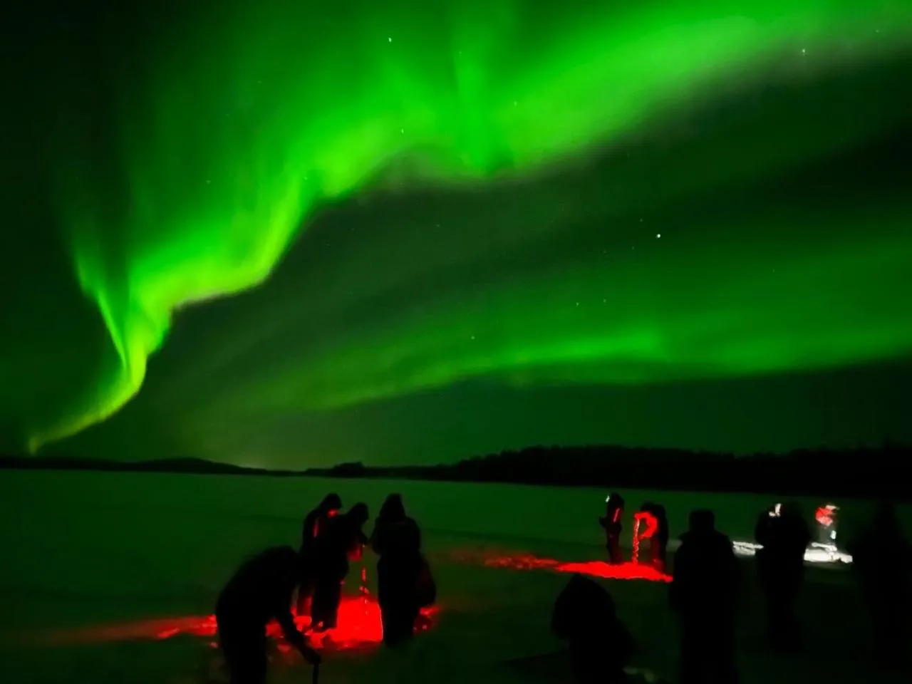 Night in Hotelli Suomutunturi