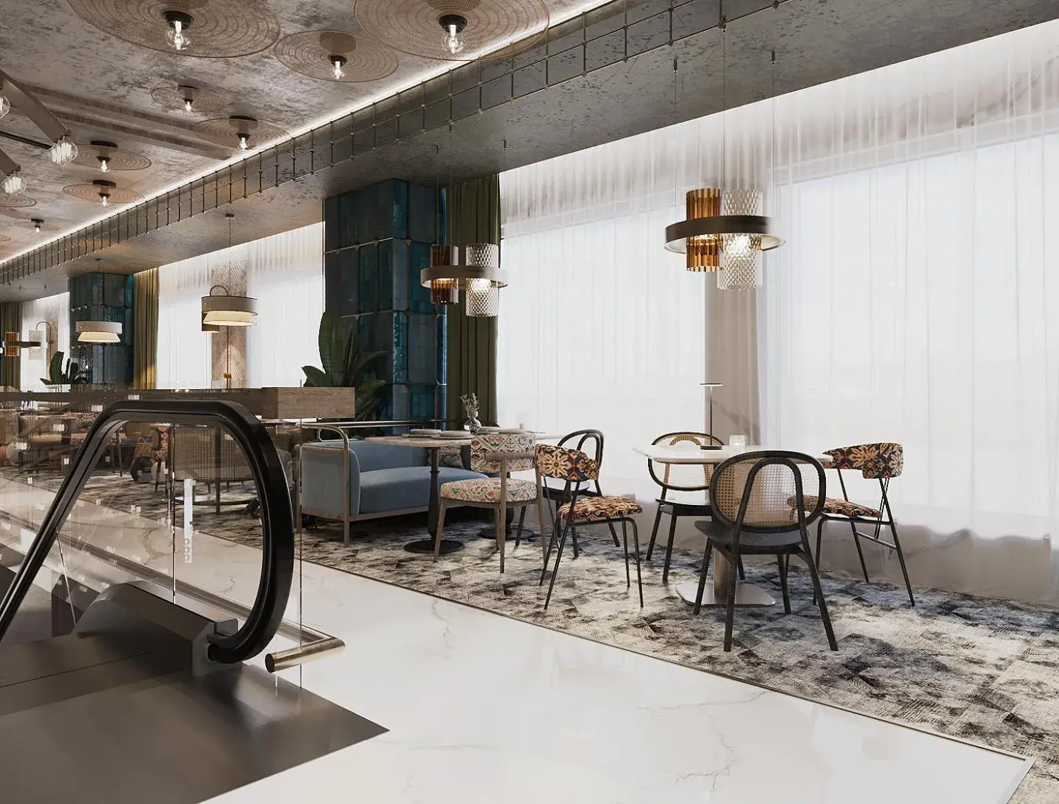 Restaurant/places to eat in Diyar Ajwa, Tapestry Collection By Hilton Restaurant/places to eat in Diyar Ajwa, Tapestry Collection By Hilton