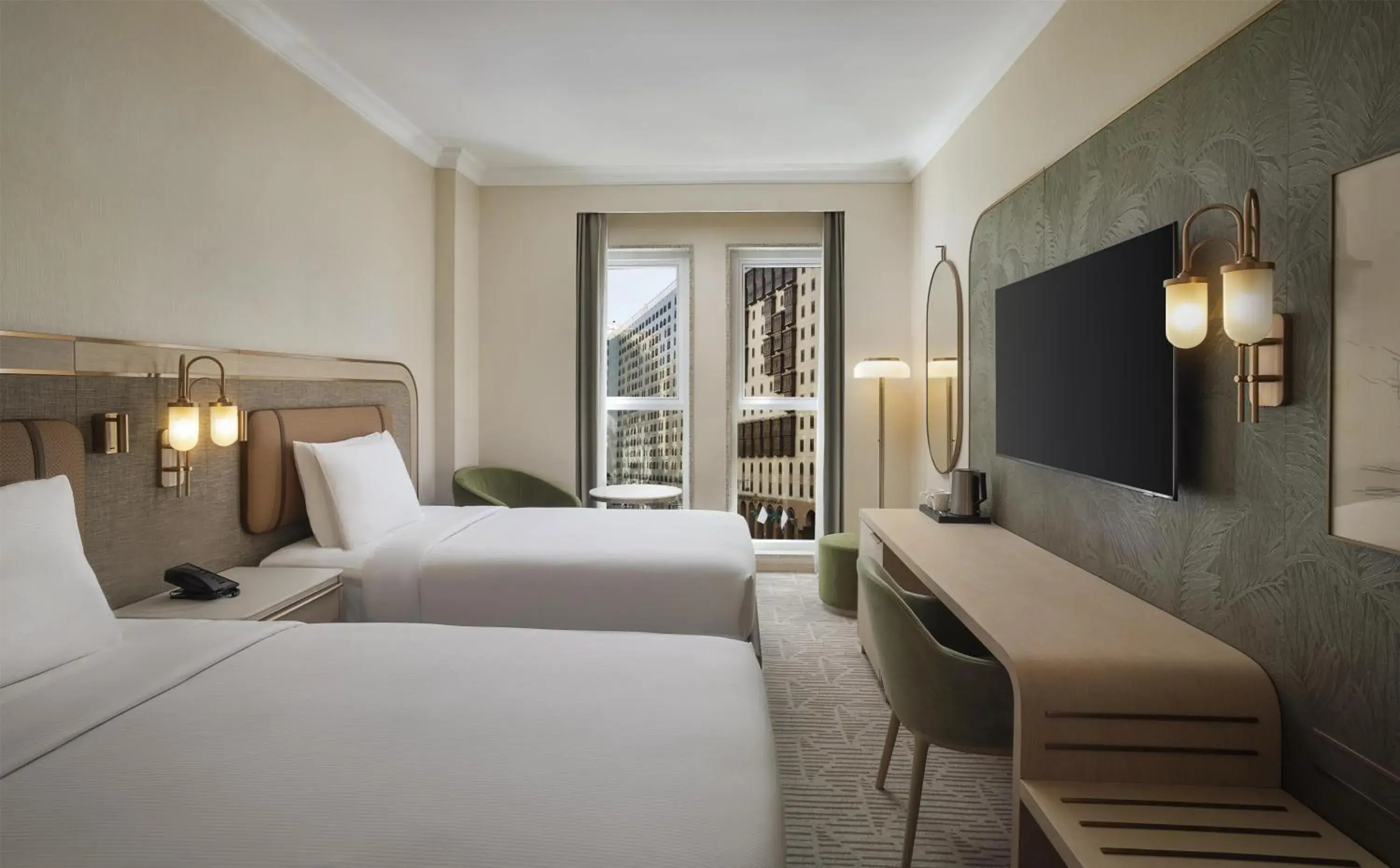 Twin Room in Diyar Ajwa, Tapestry Collection By Hilton Twin Room in Diyar Ajwa, Tapestry Collection By Hilton