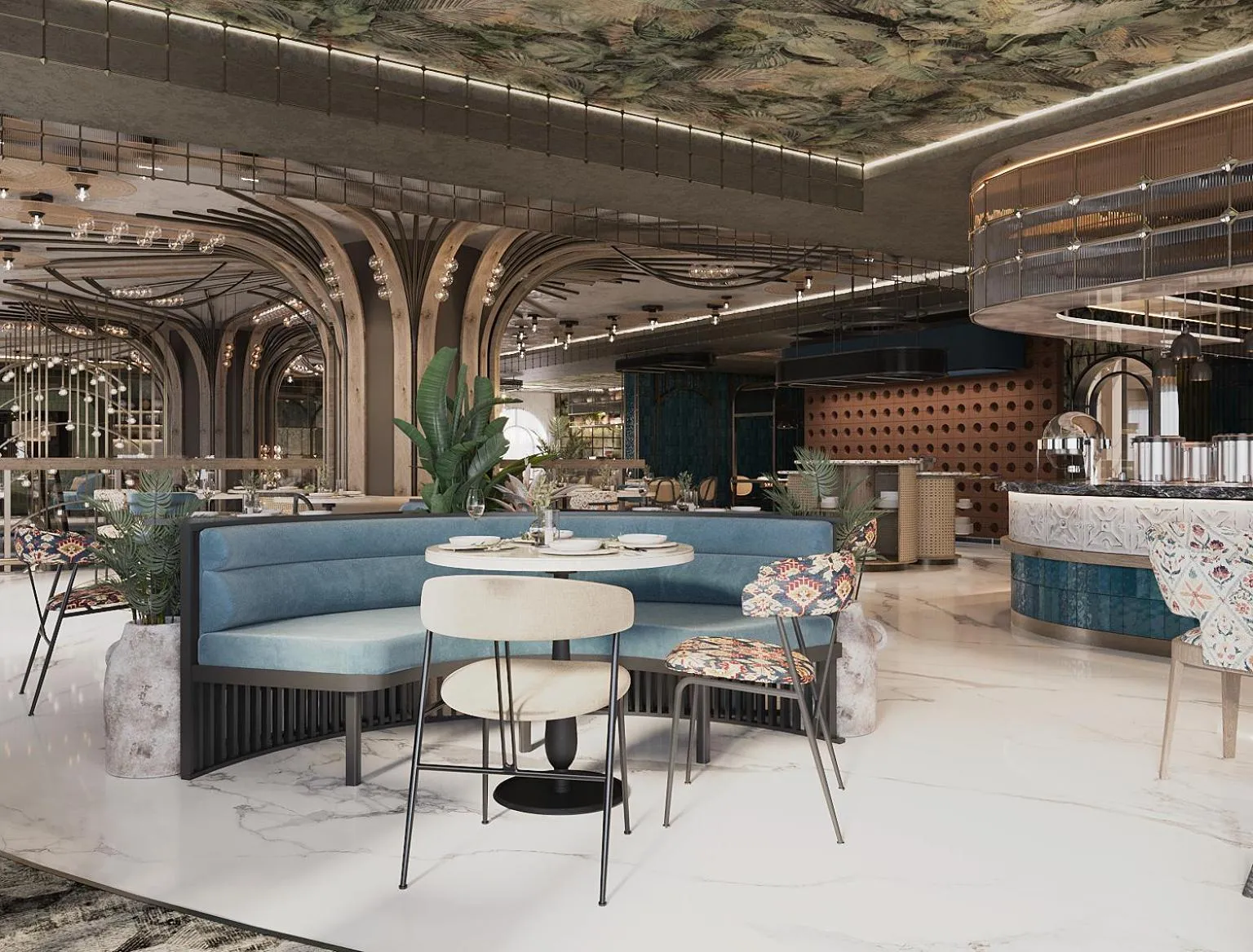 Restaurant/places to eat in Diyar Ajwa, Tapestry Collection By Hilton