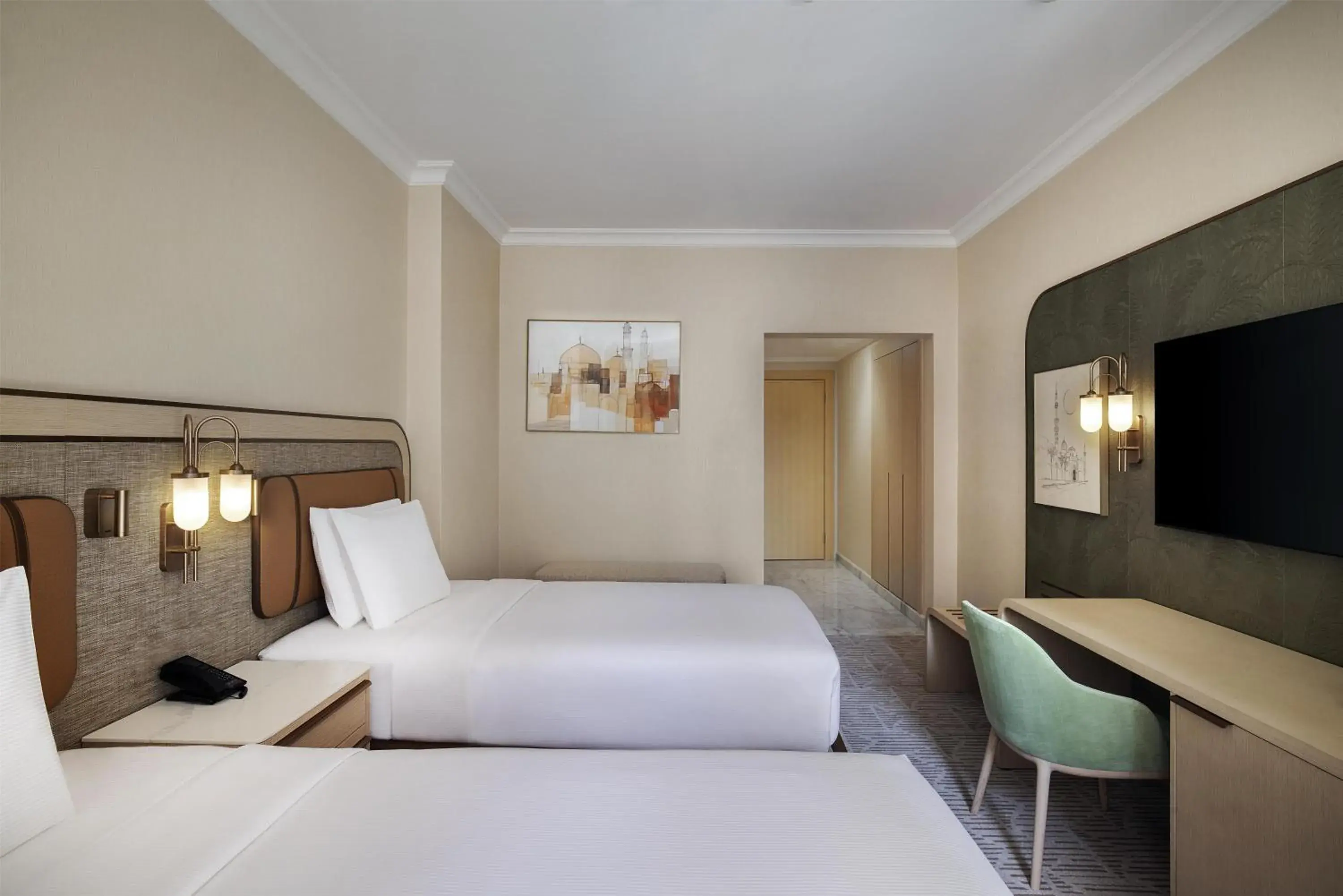 Bed in Diyar Ajwa, Tapestry Collection By Hilton Bed in Diyar Ajwa, Tapestry Collection By Hilton