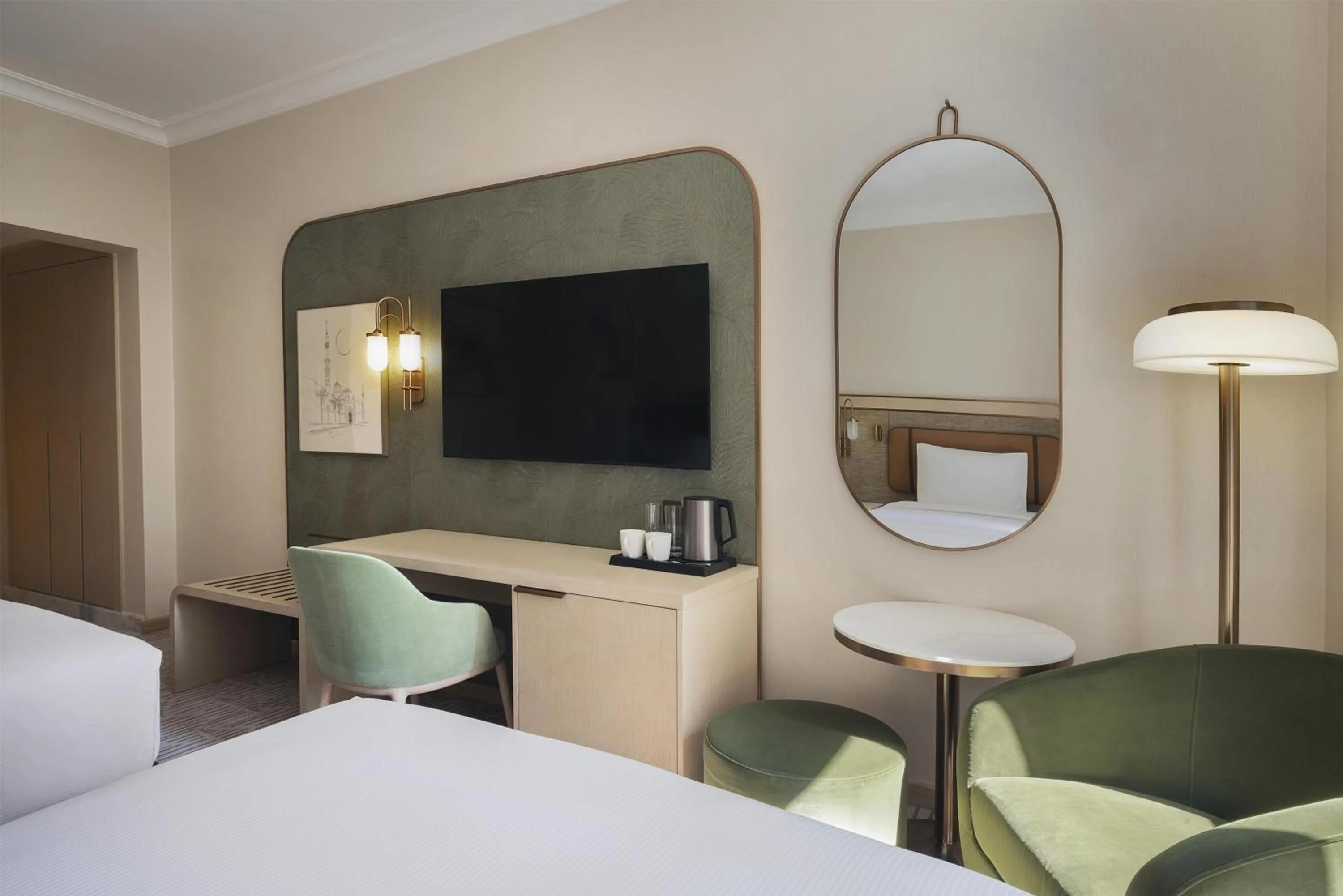 Bed in Diyar Ajwa, Tapestry Collection By Hilton