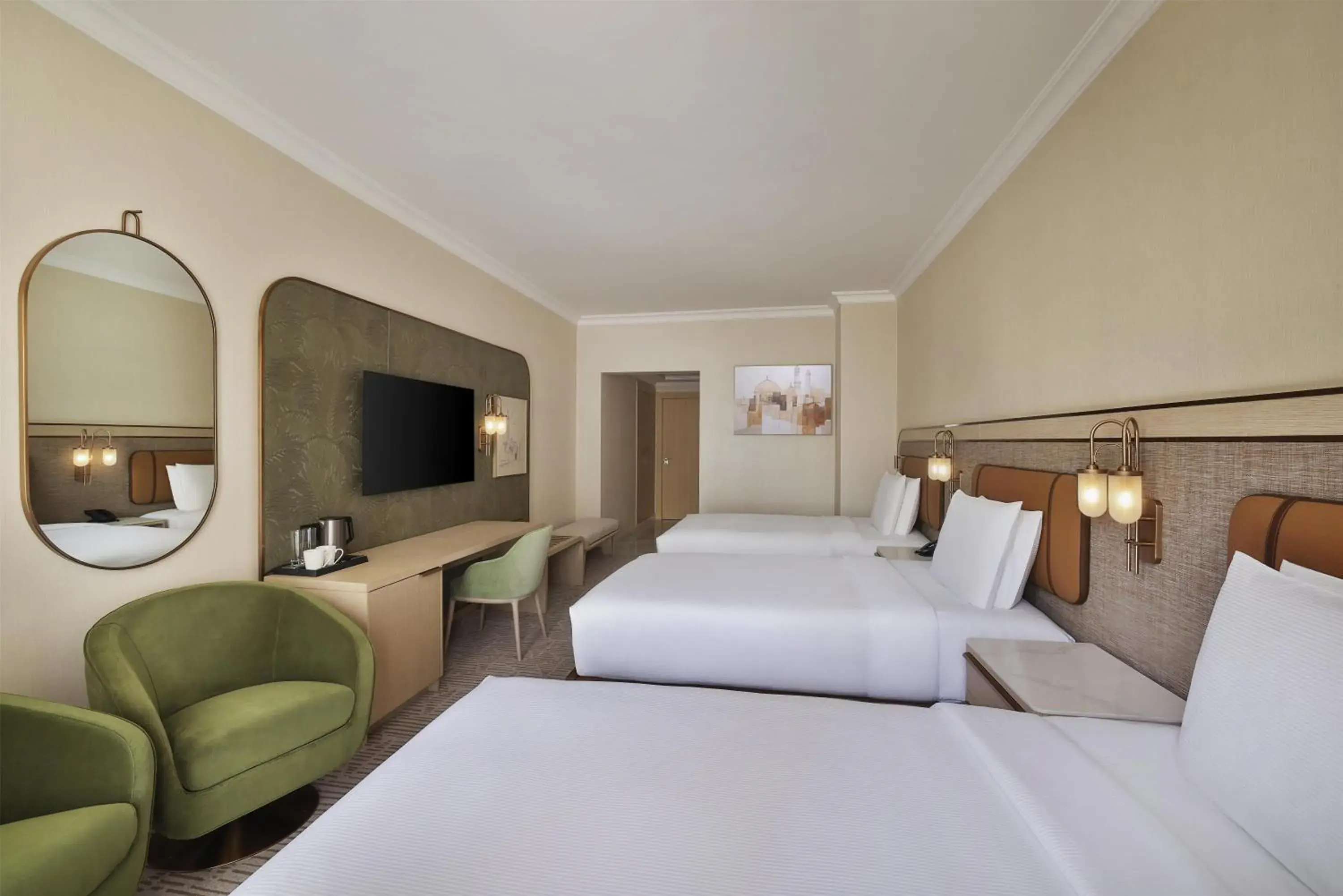 Bed in Diyar Ajwa, Tapestry Collection By Hilton Bed in Diyar Ajwa, Tapestry Collection By Hilton