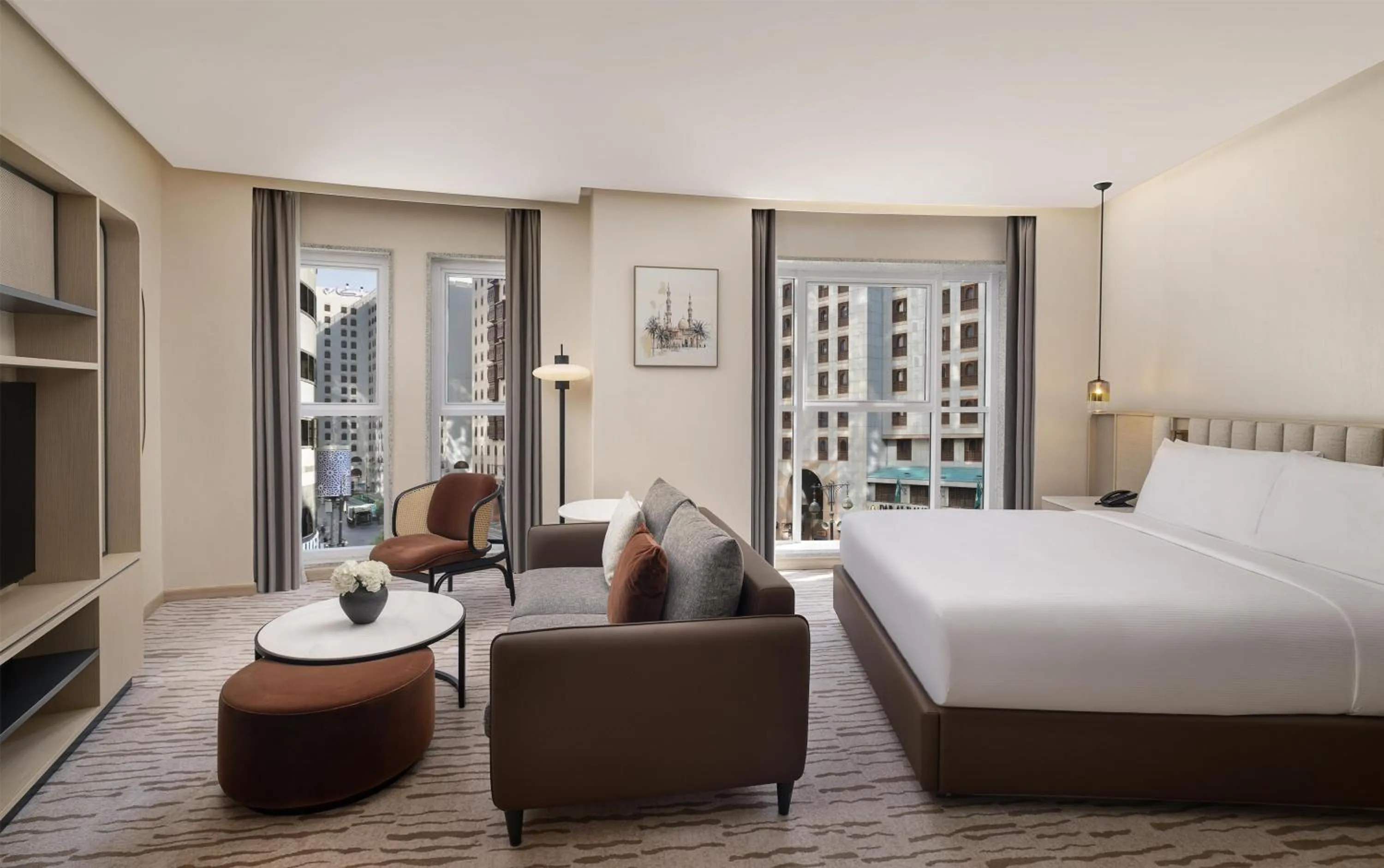 Bed in Diyar Ajwa, Tapestry Collection By Hilton