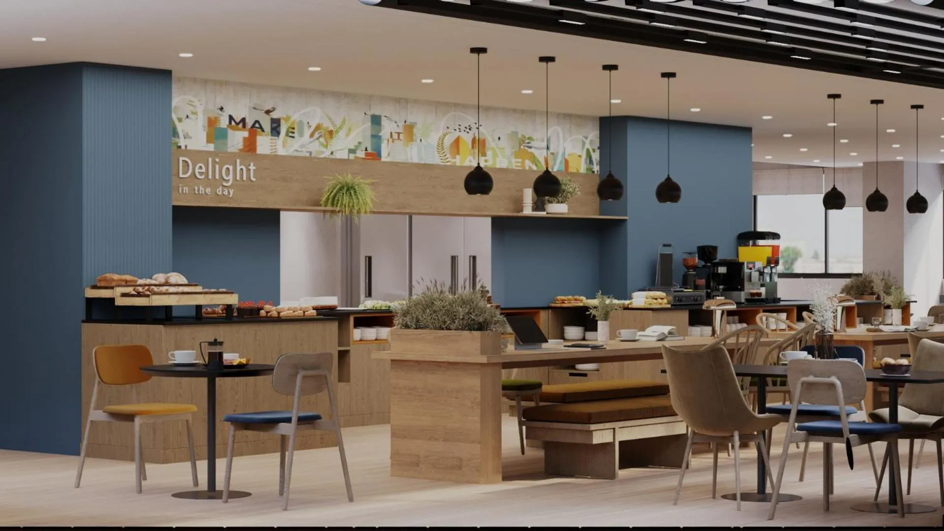 Restaurant/places to eat in Spark By Hilton Van City Centre