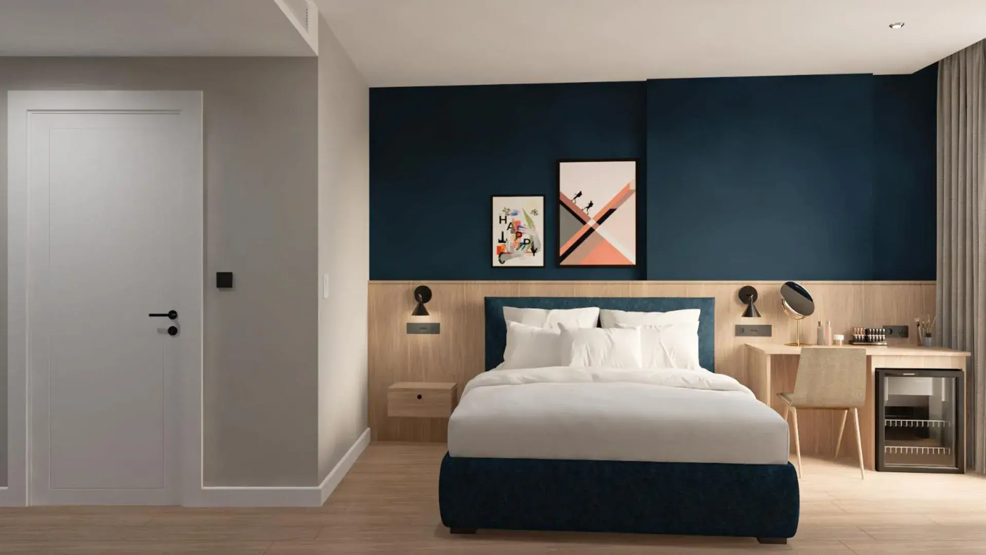 Queen Room in Spark By Hilton Van City Centre Queen Room in Spark By Hilton Van City Centre
