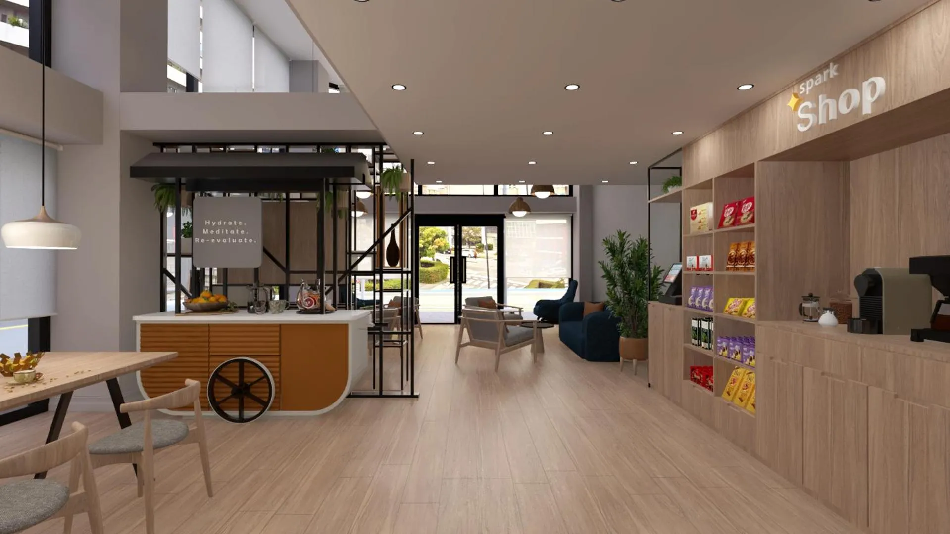 Lobby or reception in Spark By Hilton Van City Centre