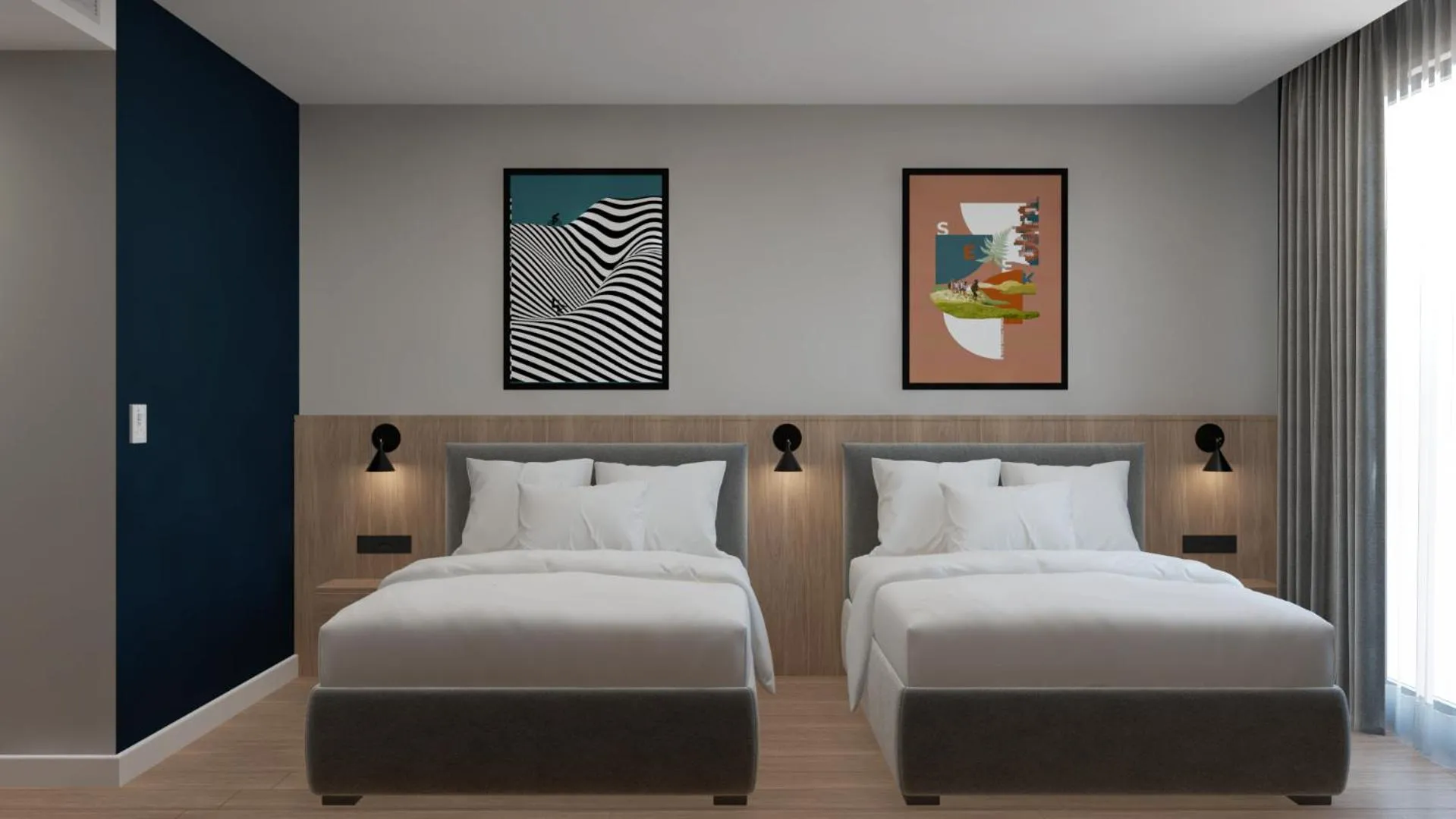 Bed in Spark By Hilton Van City Centre