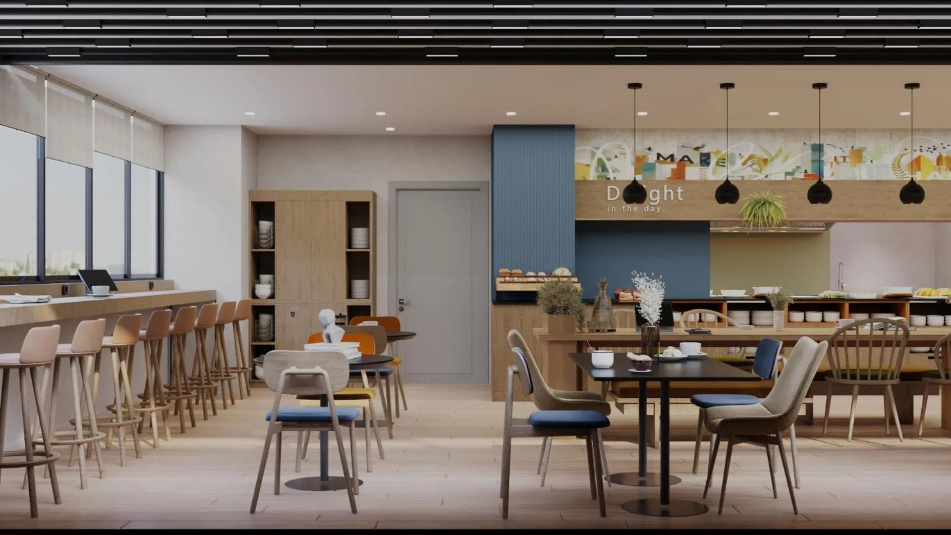 Restaurant/places to eat in Spark By Hilton Van City Centre