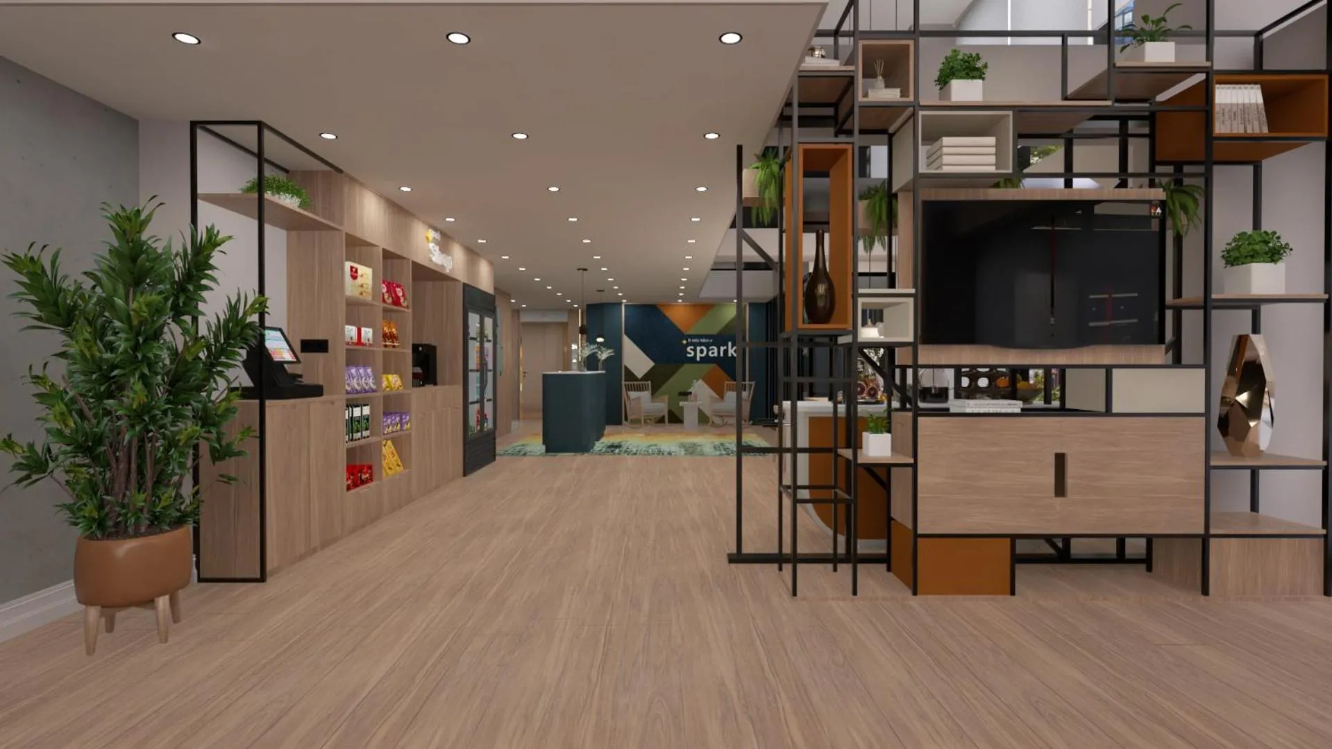 Lobby or reception in Spark By Hilton Van City Centre