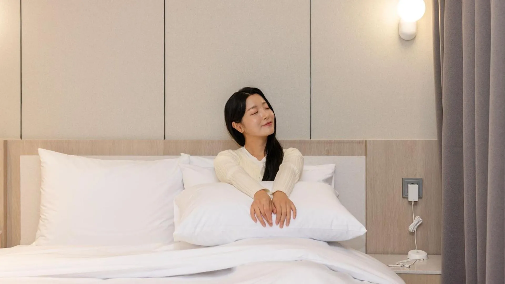 Bedroom, Bed in Hound Hotel Pohang Yeongildae