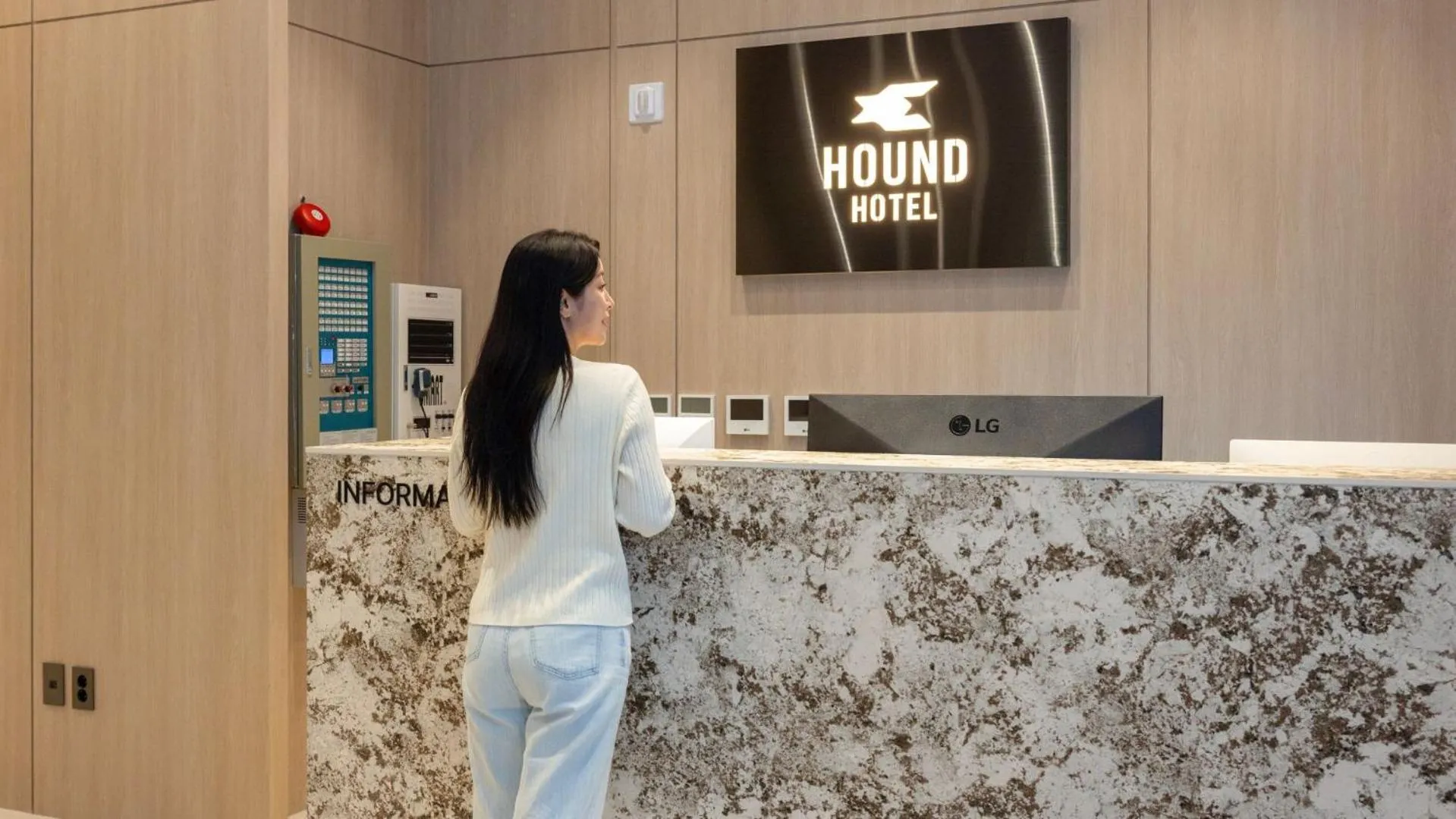 Lobby or reception in Hound Hotel Pohang Yeongildae