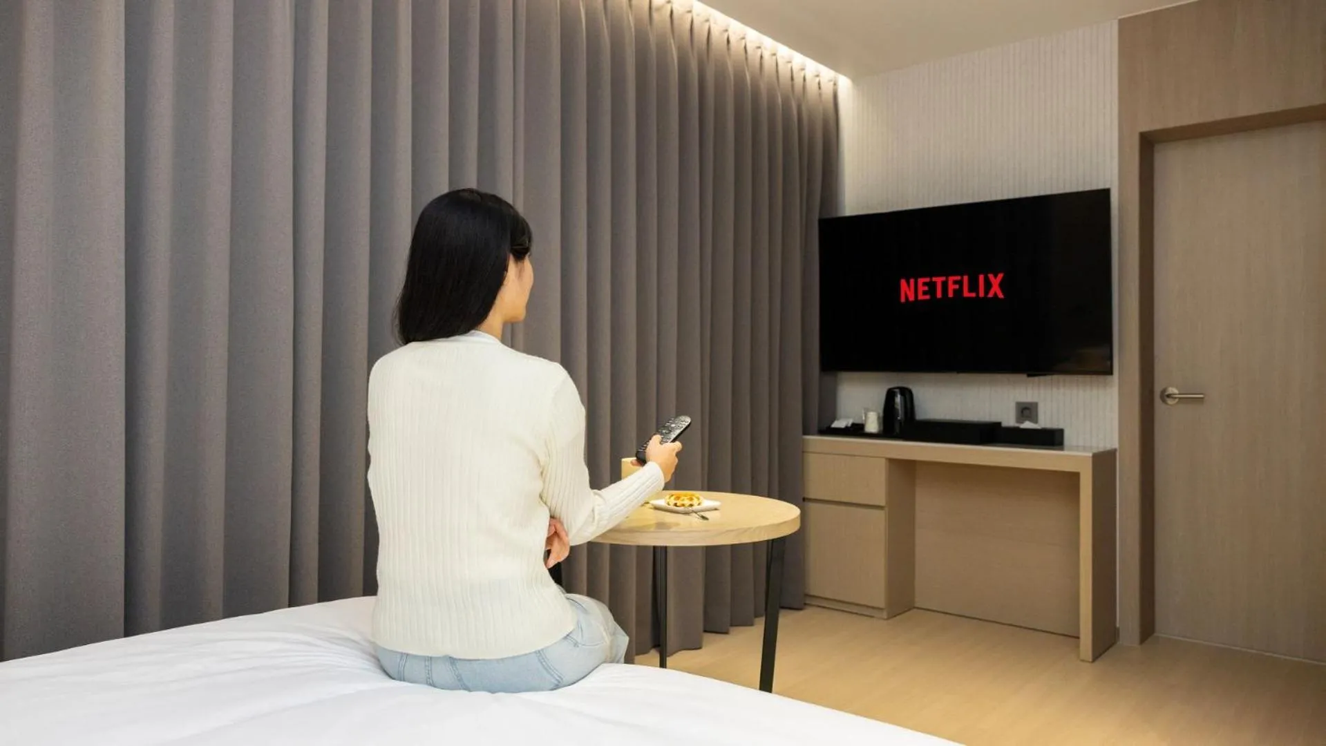 TV and multimedia in Hound Hotel Pohang Yeongildae