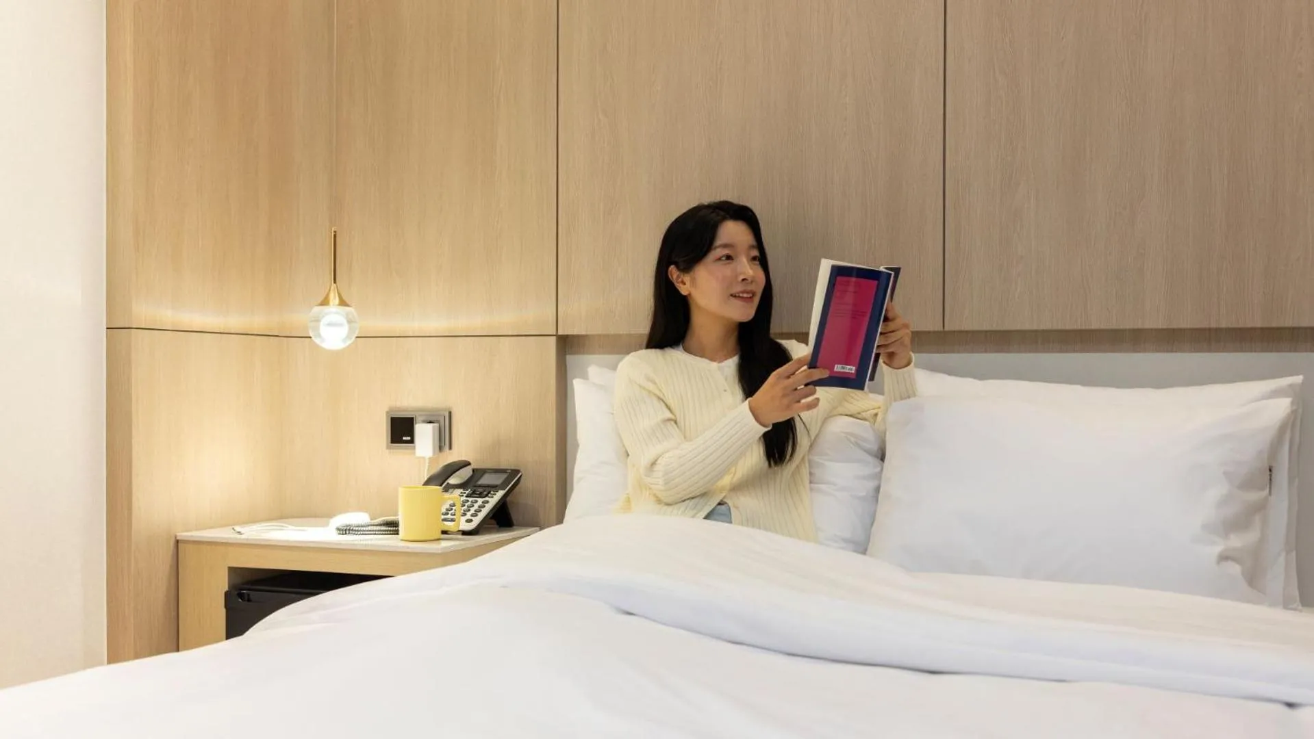 Bed in Hound Hotel Pohang Yeongildae