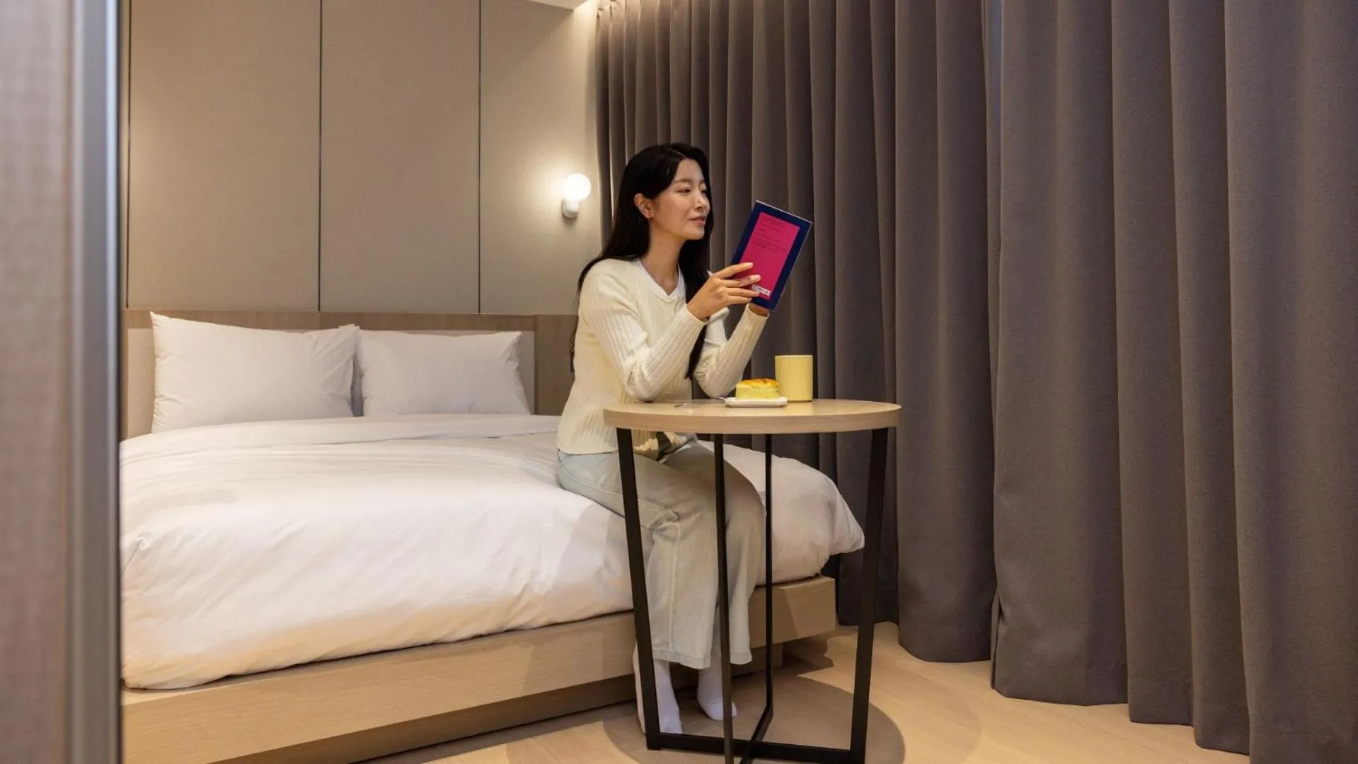 Bed in Hound Hotel Pohang Yeongildae