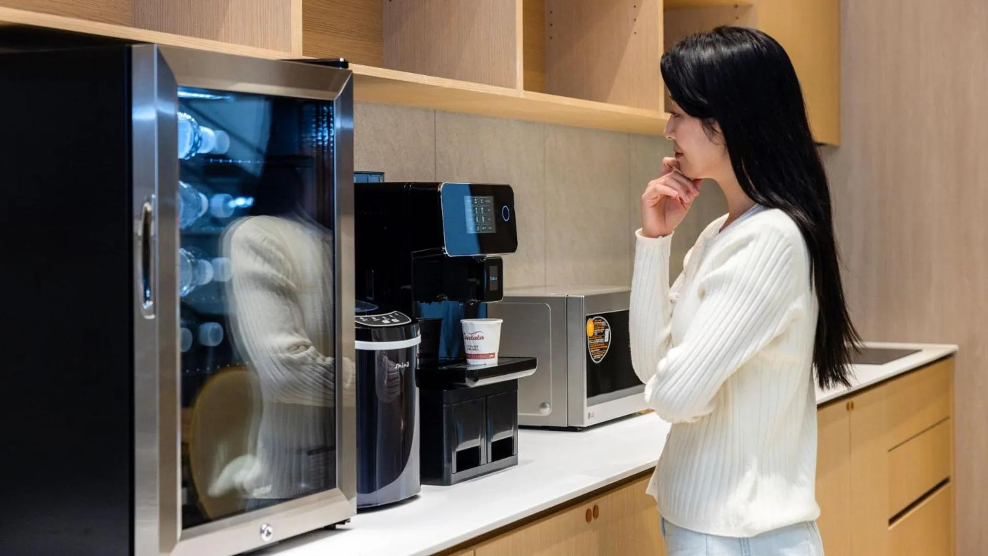 Kitchen or kitchenette in Hound Hotel Pohang Yeongildae