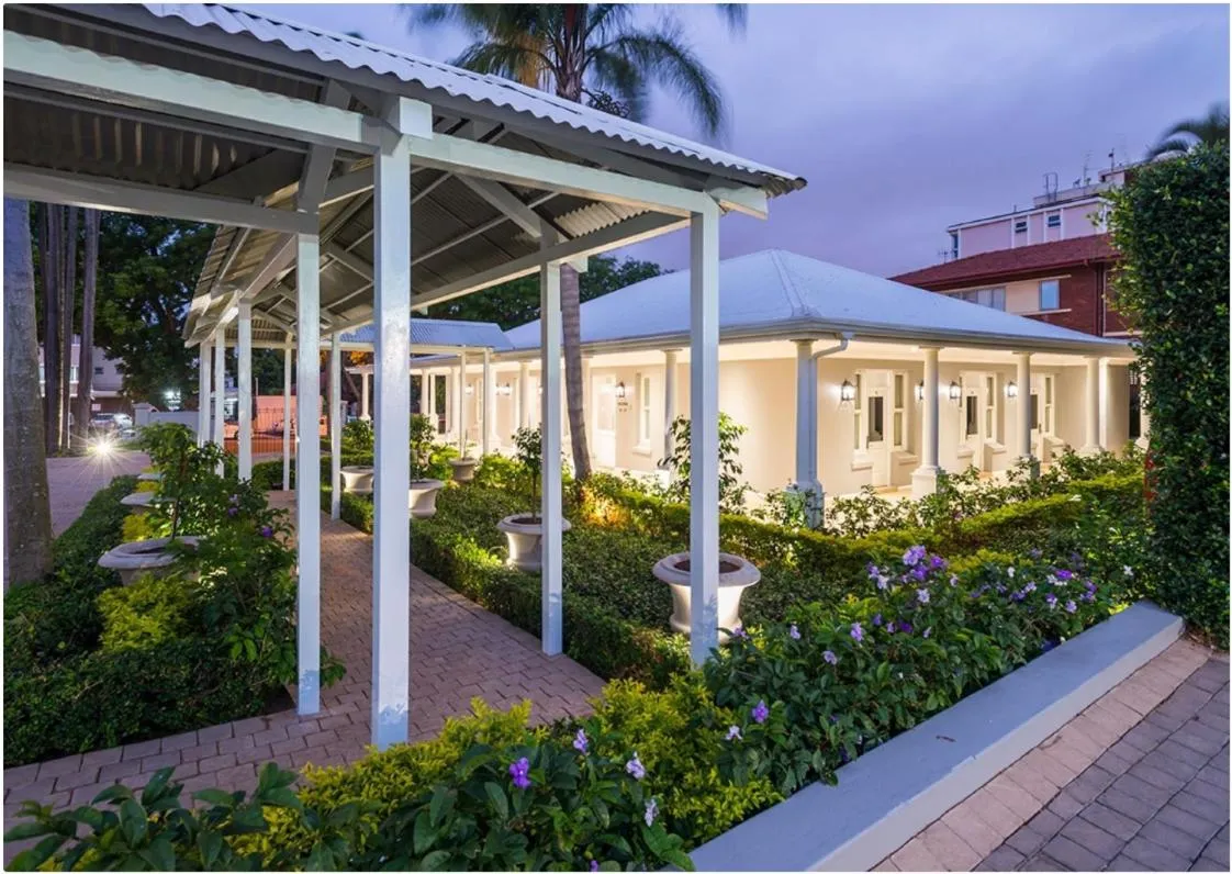 Garden view in Luxe Avondale Boutique Hotel