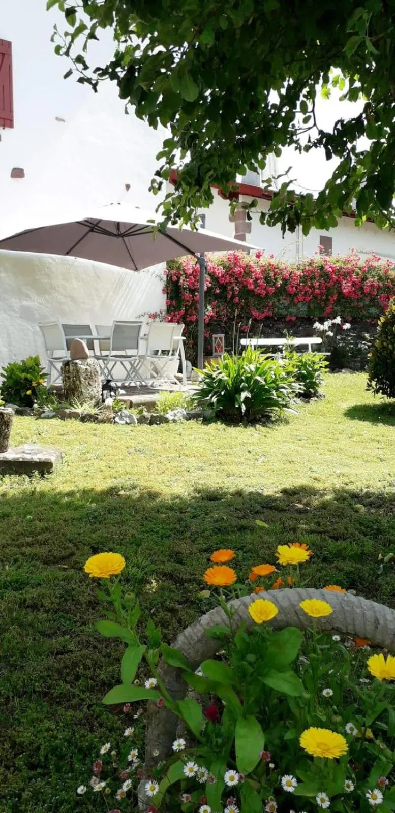 Garden in Maison Bidegain Berria