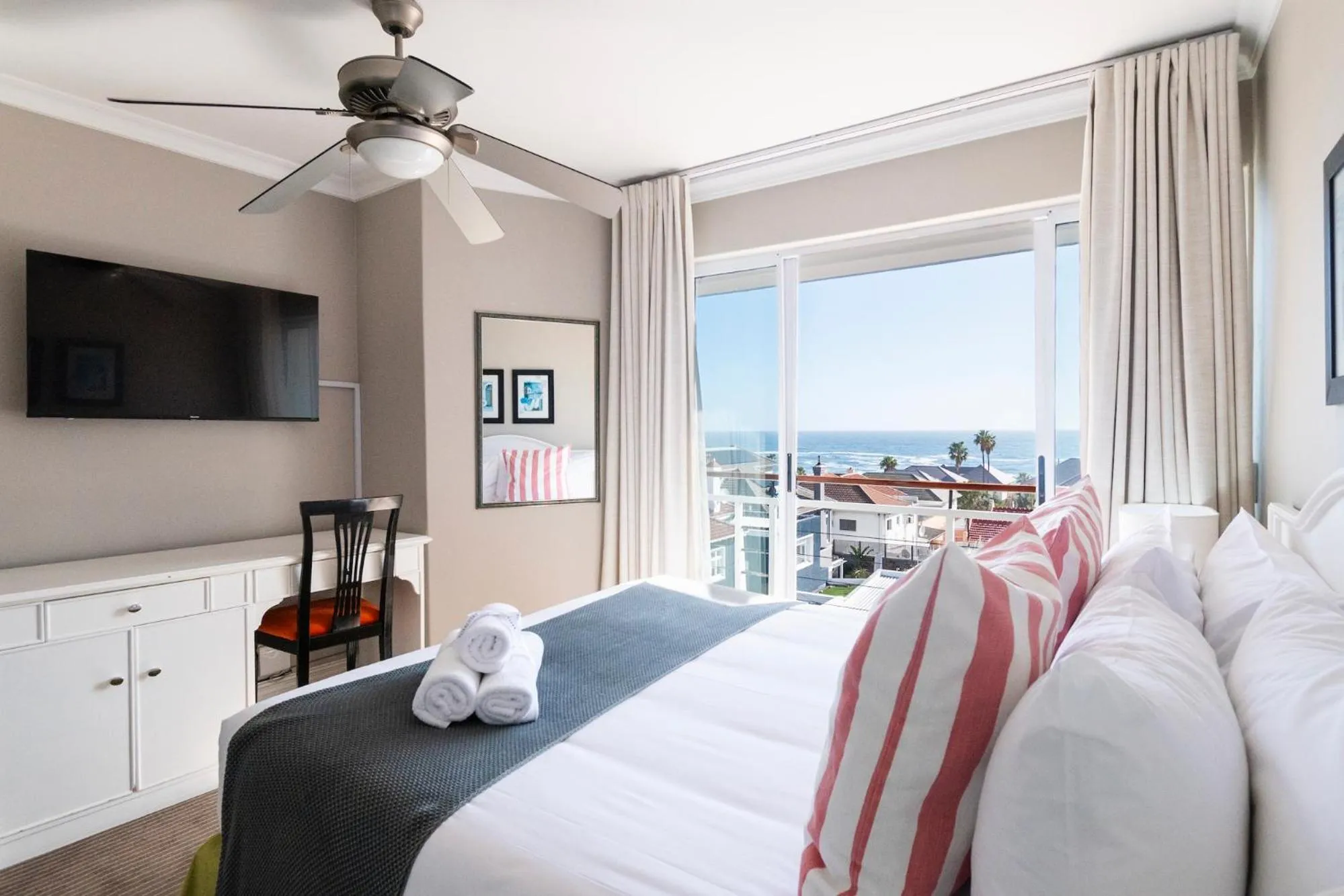 Bedroom, Bed in The Bantry Aparthotel by Totalstay