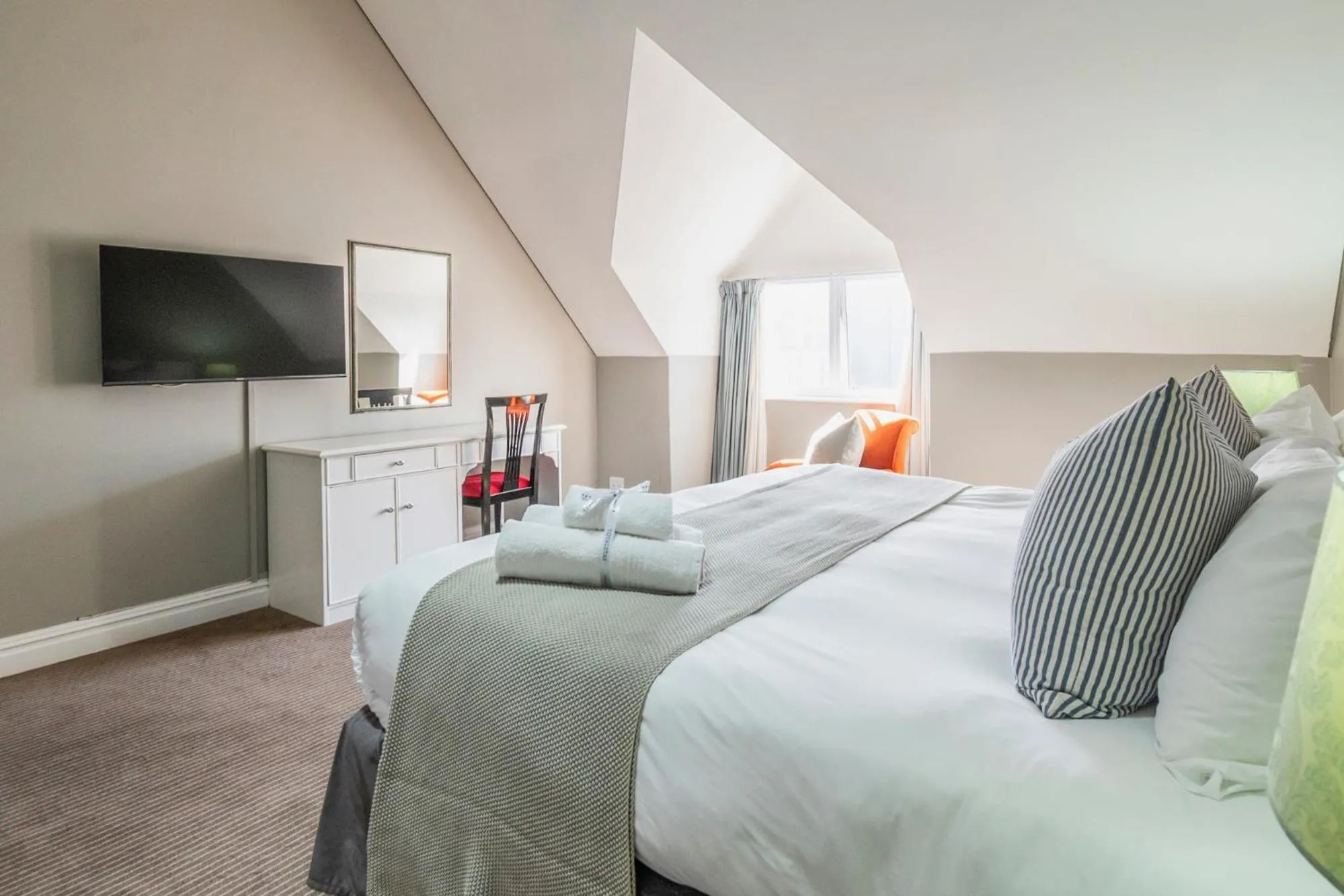 Bedroom, Bed in The Bantry Aparthotel by Totalstay