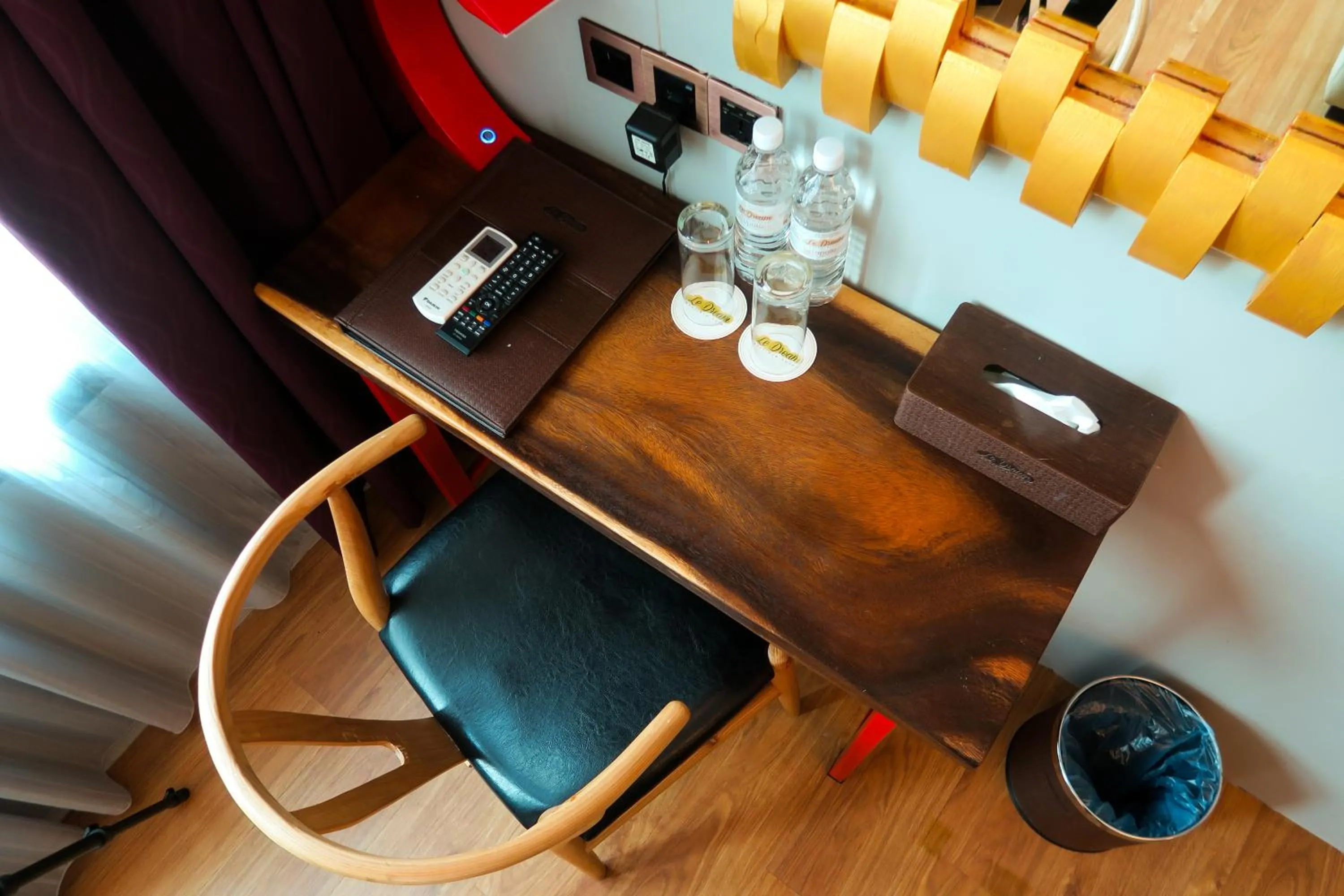 Seating area in Le Dream Boutique Hotel