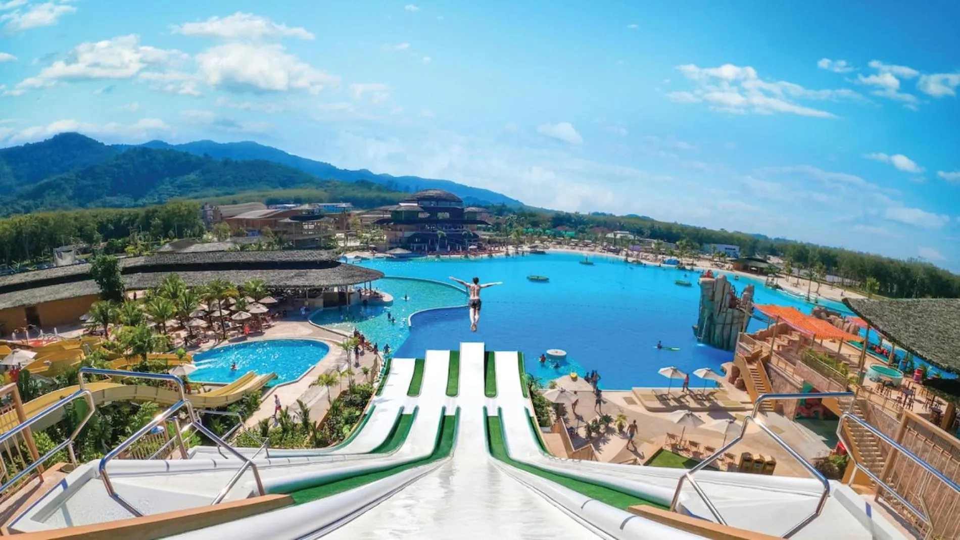 Aqua park in Chabana Resort Bang-tao Beach Phuket- SHA Extra Plus