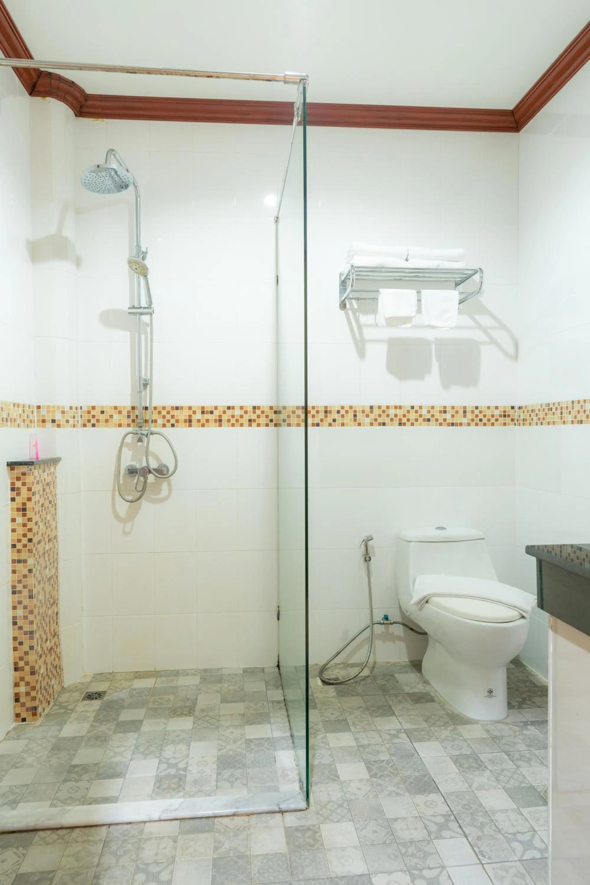 Shower in Chabana Resort Bang-tao Beach Phuket- SHA Extra Plus