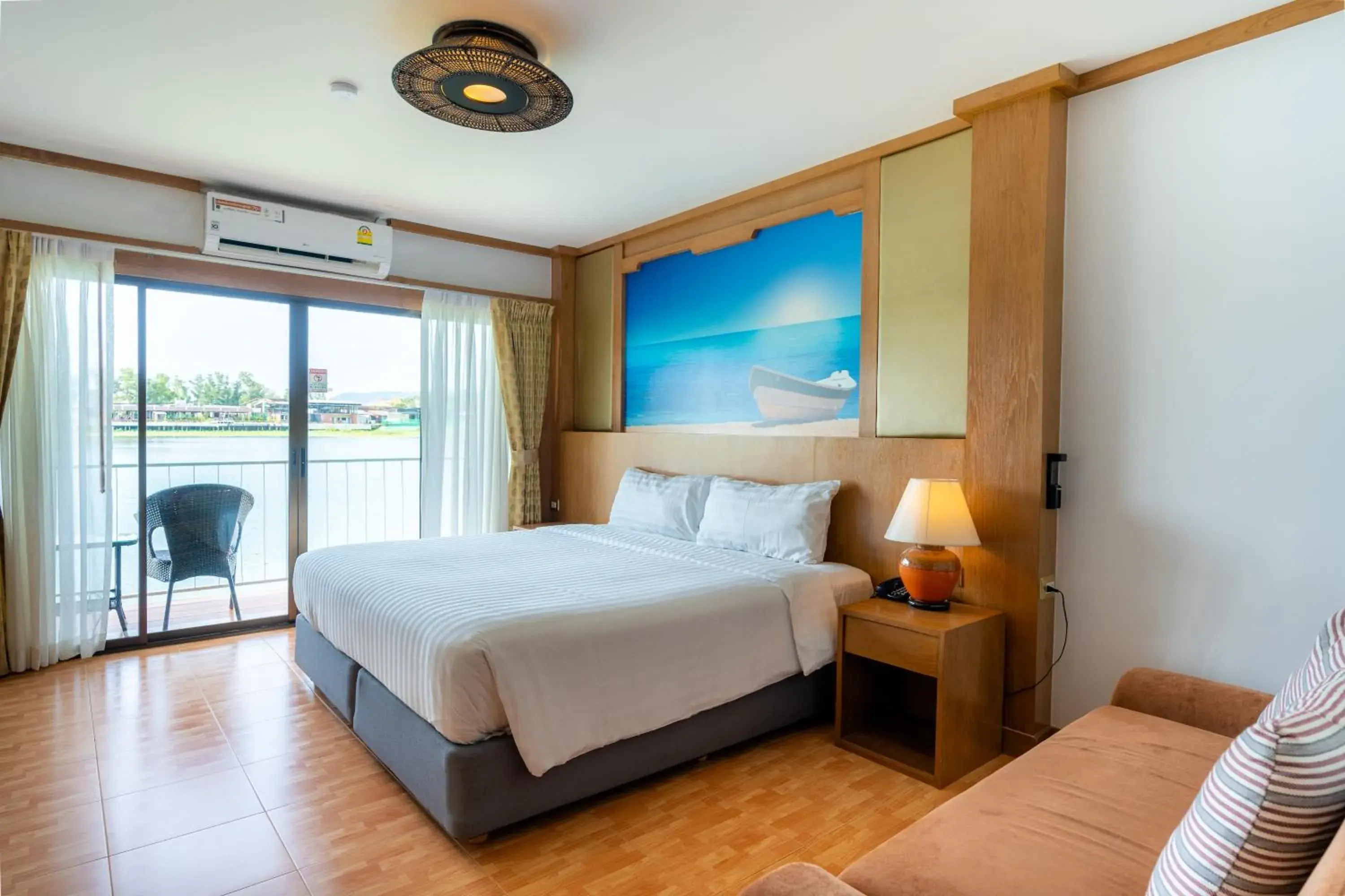 Bed in Chabana Resort Bang-tao Beach Phuket- SHA Extra Plus Bed in Chabana Resort Bang-tao Beach Phuket- SHA Extra Plus