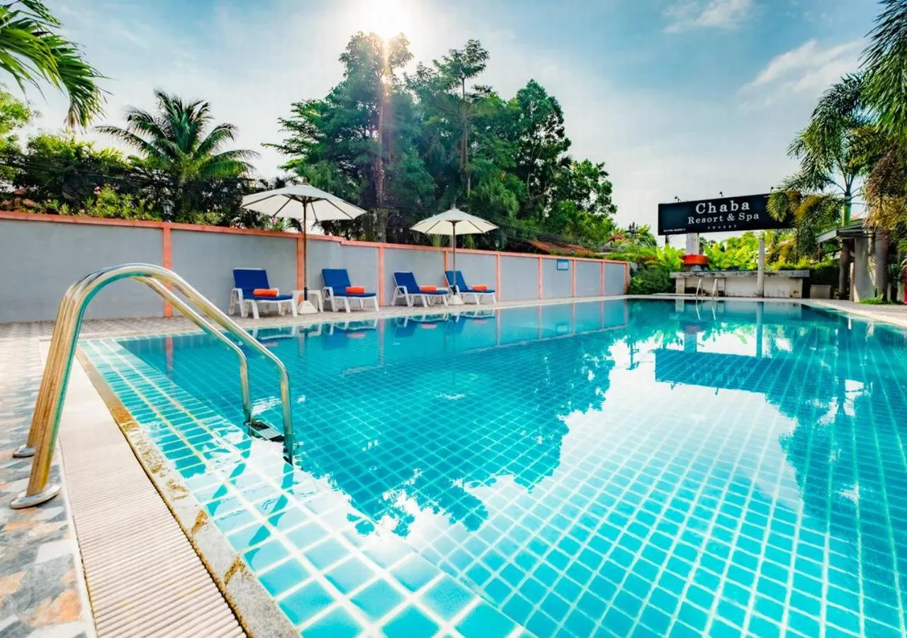 Swimming pool in Chabana Resort Bang-tao Beach Phuket- SHA Extra Plus