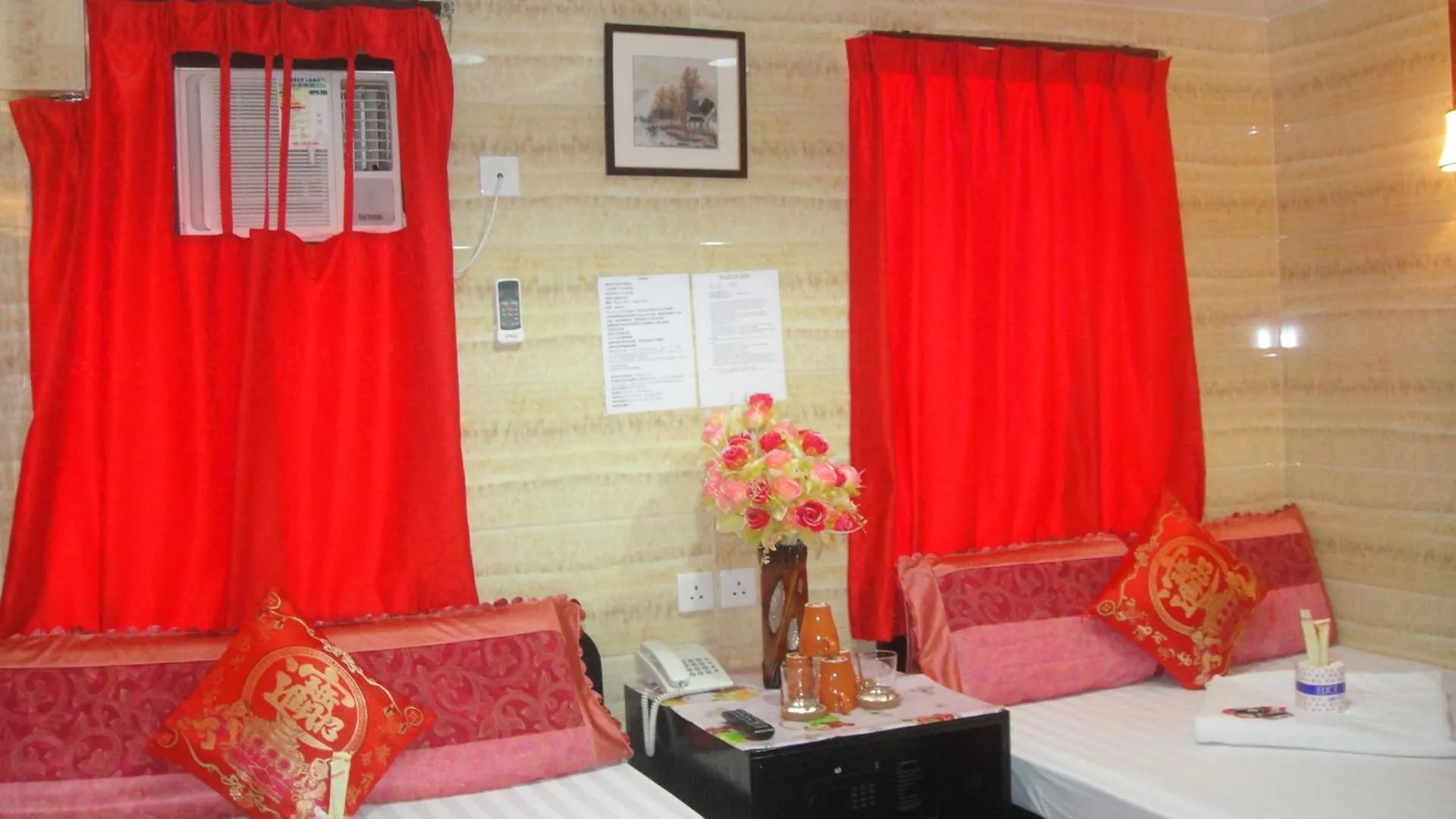 Decorative detail in Philippine Hostel