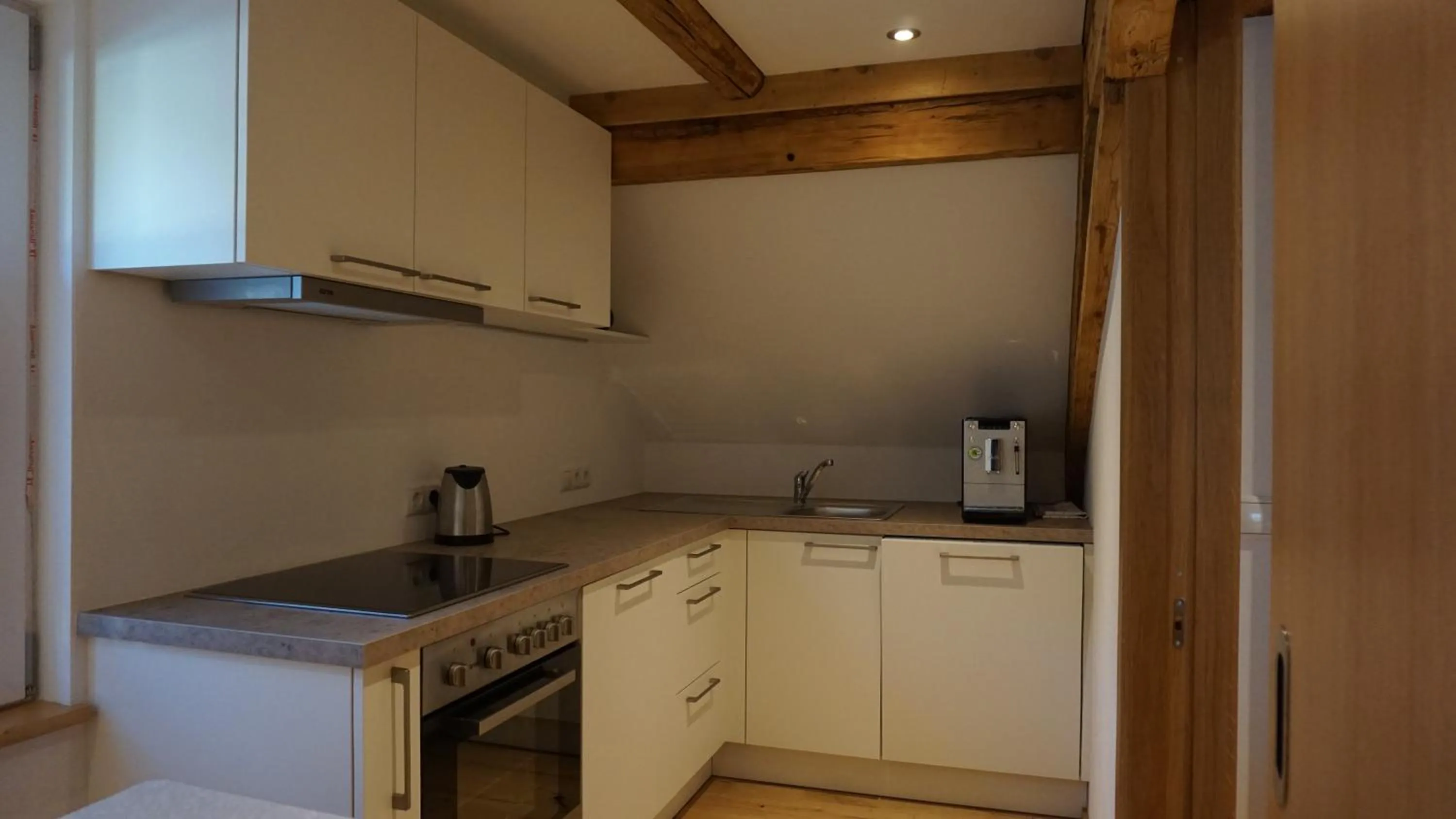 Kitchen or kitchenette in Waldrast Bed & Breakfast