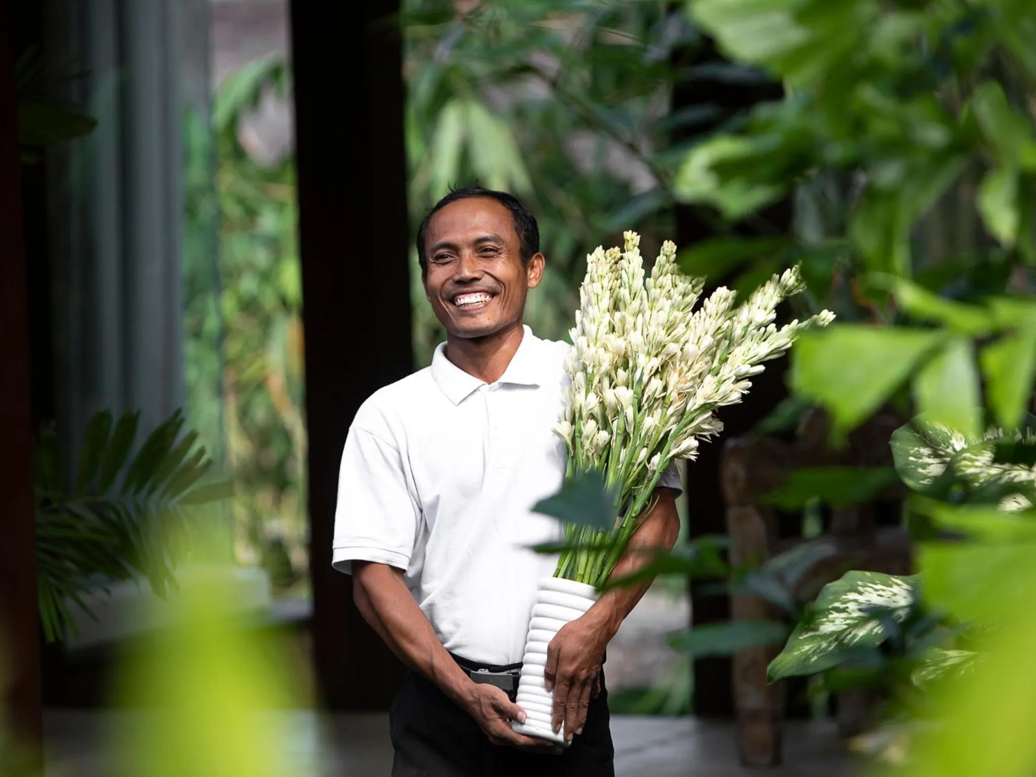 Garden view in Villa Simona Oasis
