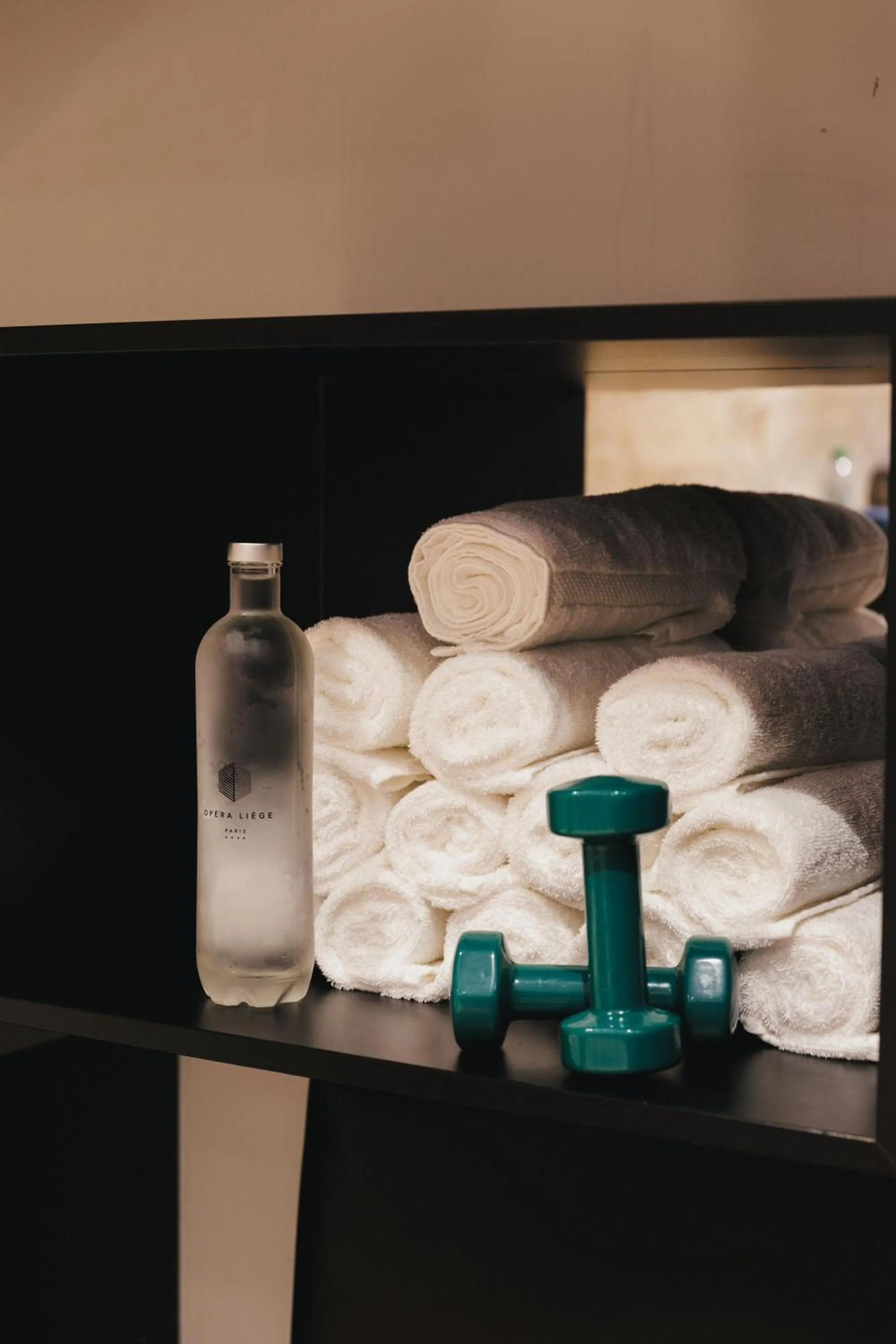 Fitness centre/facilities in Hôtel Opéra Liège