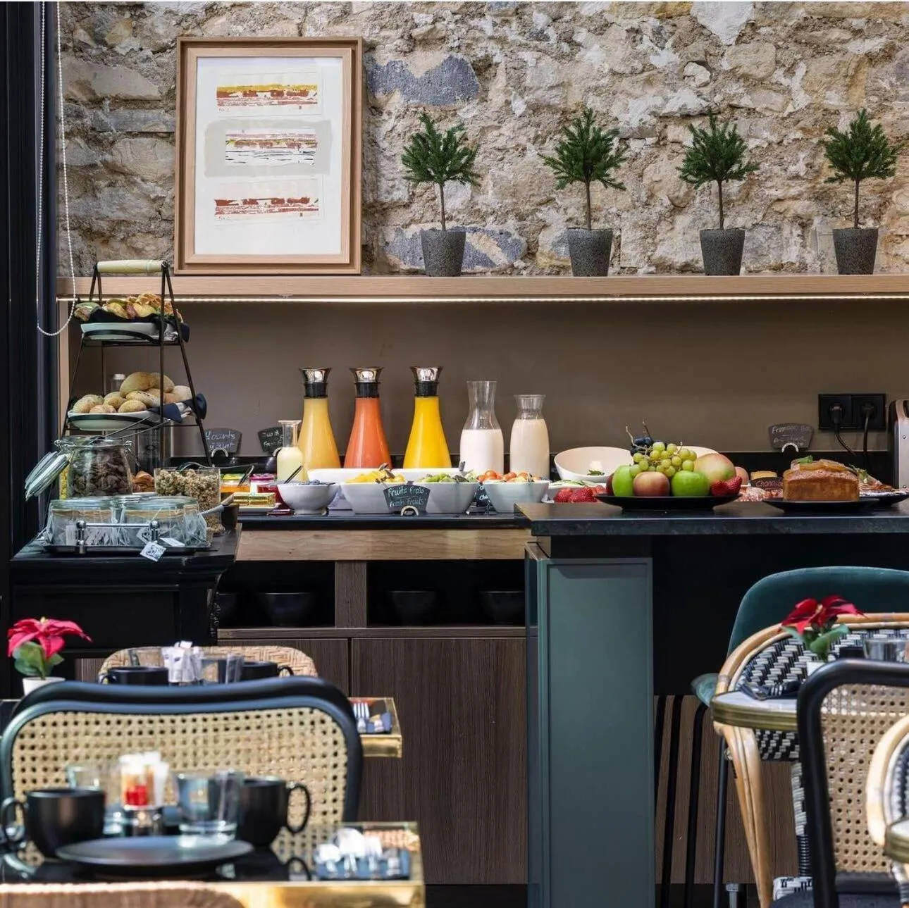 Breakfast in Hôtel Opéra Liège