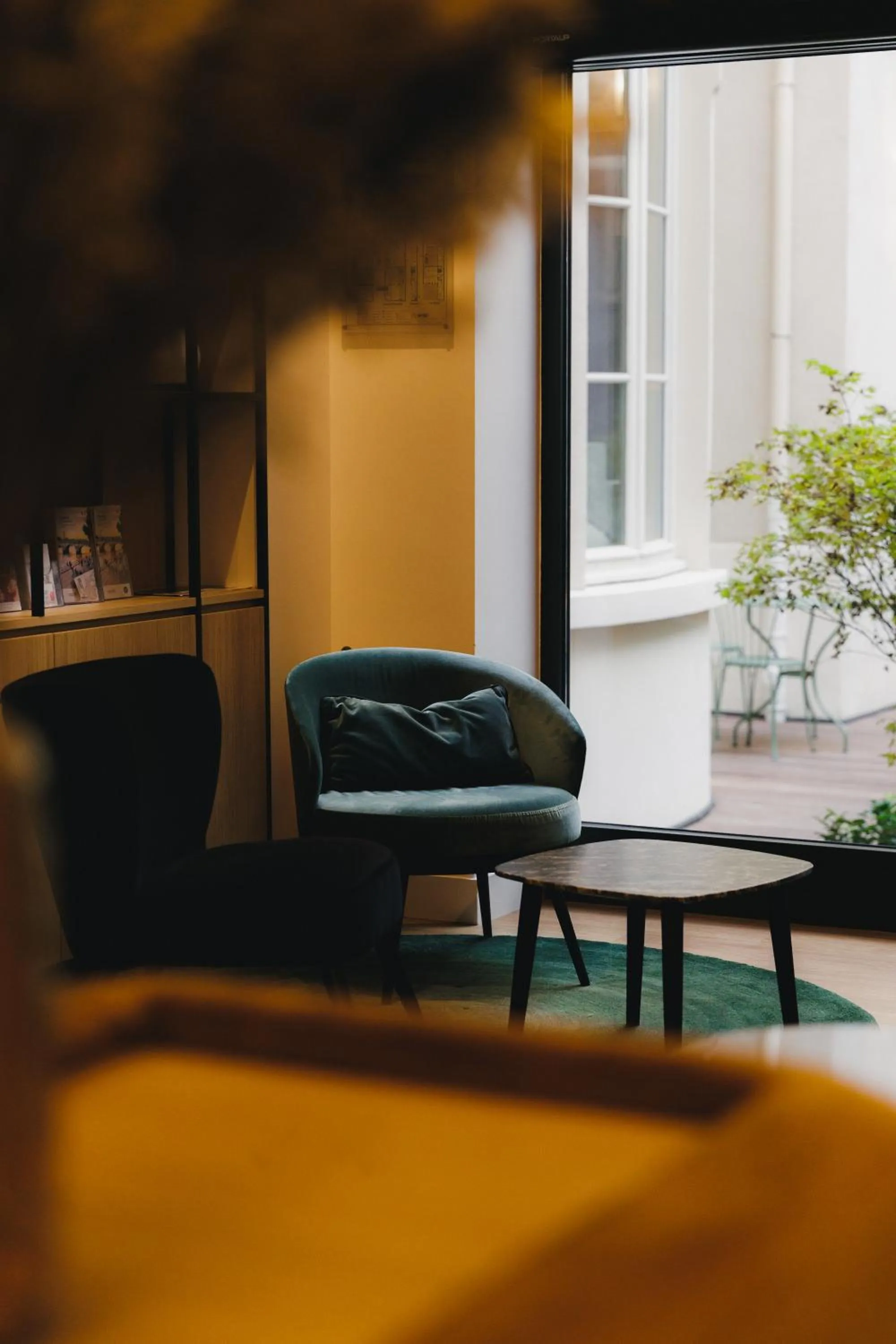 Lobby or reception in Hôtel Opéra Liège