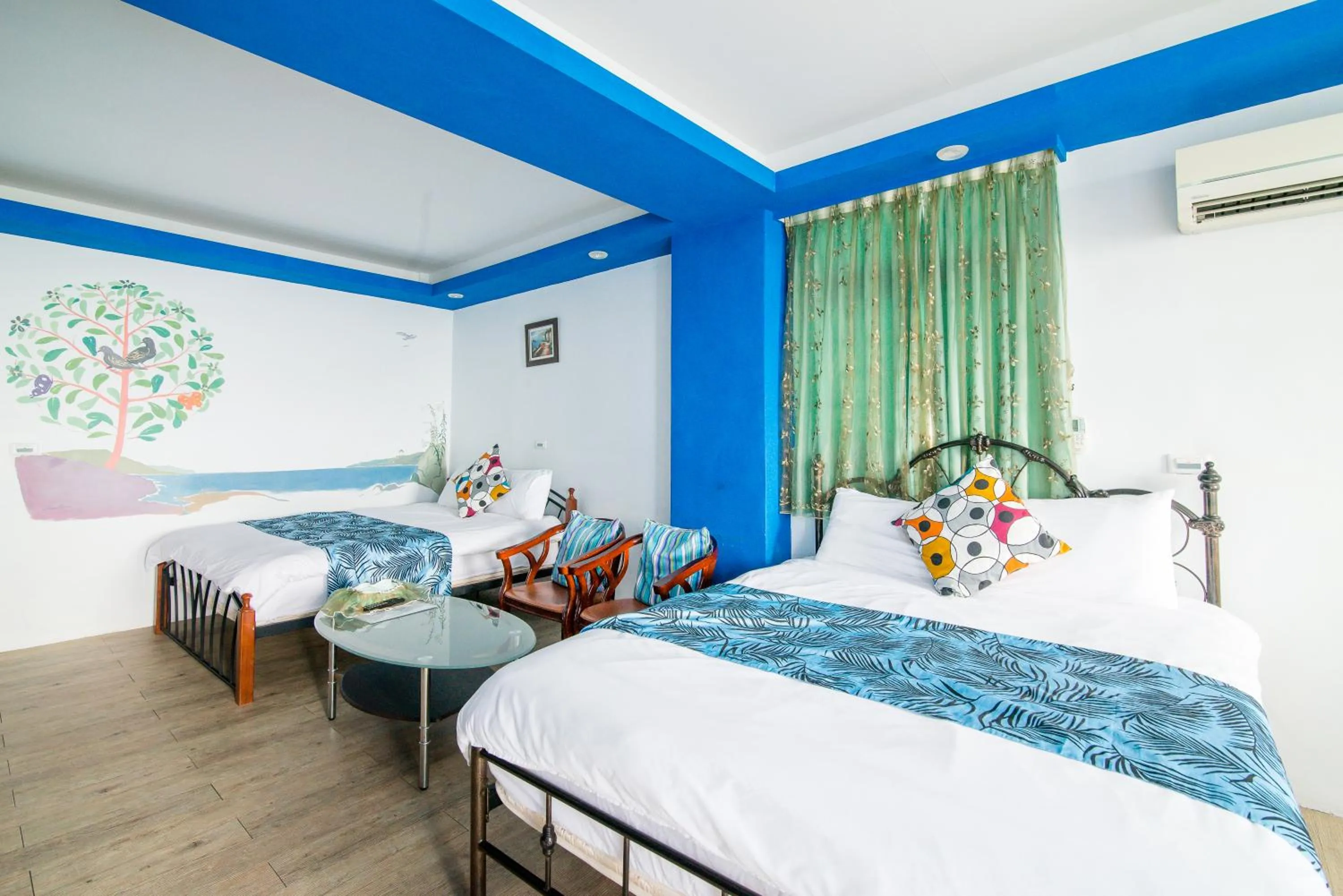 Bed in Shengtuolini B&B