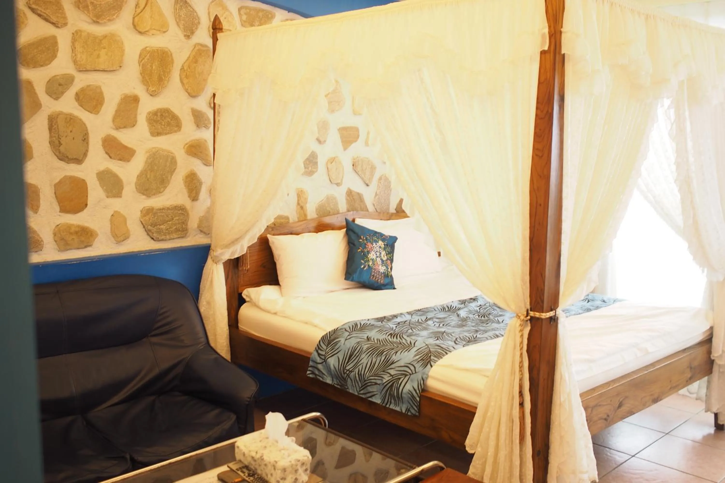 Bed in Shengtuolini B&B