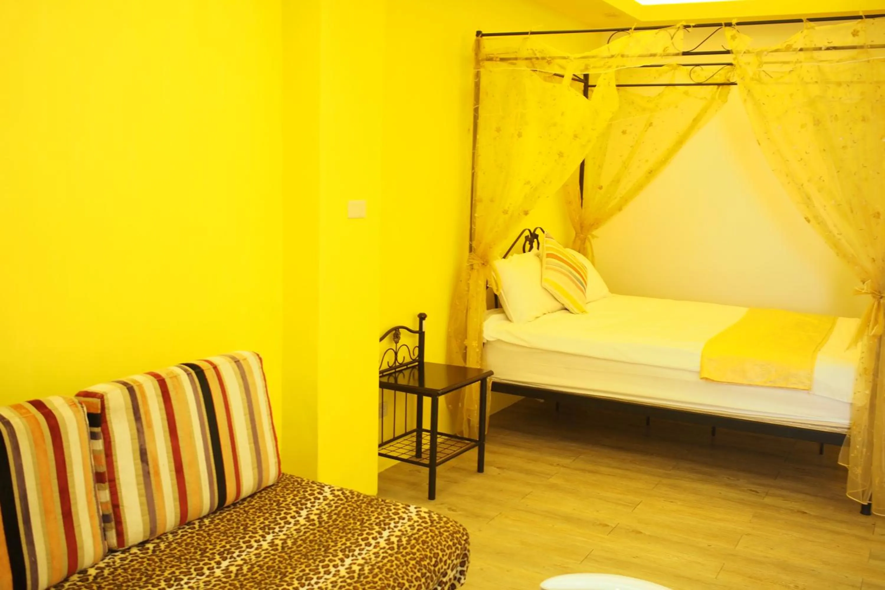 Bed in Shengtuolini B&B