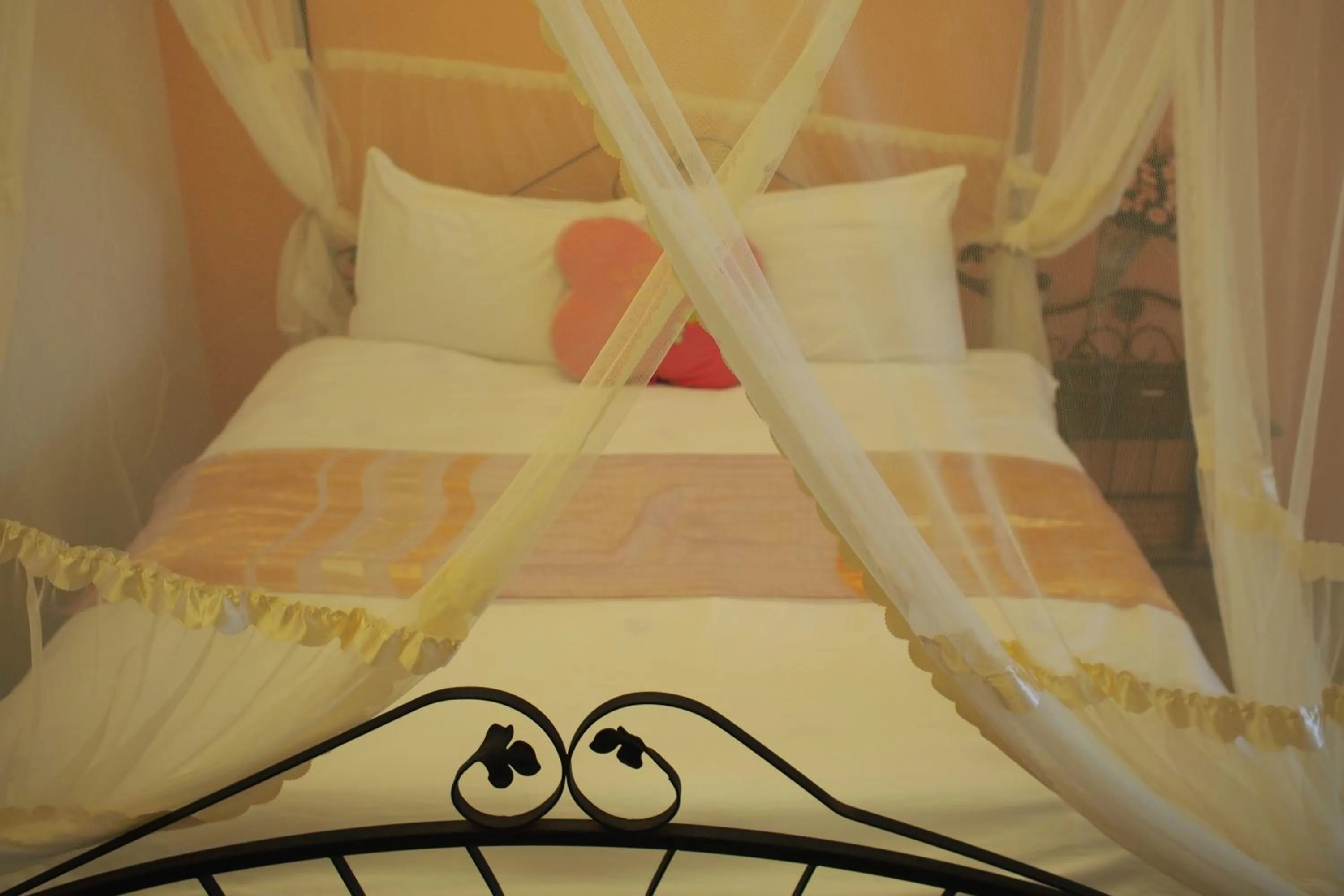 Bed in Shengtuolini B&B