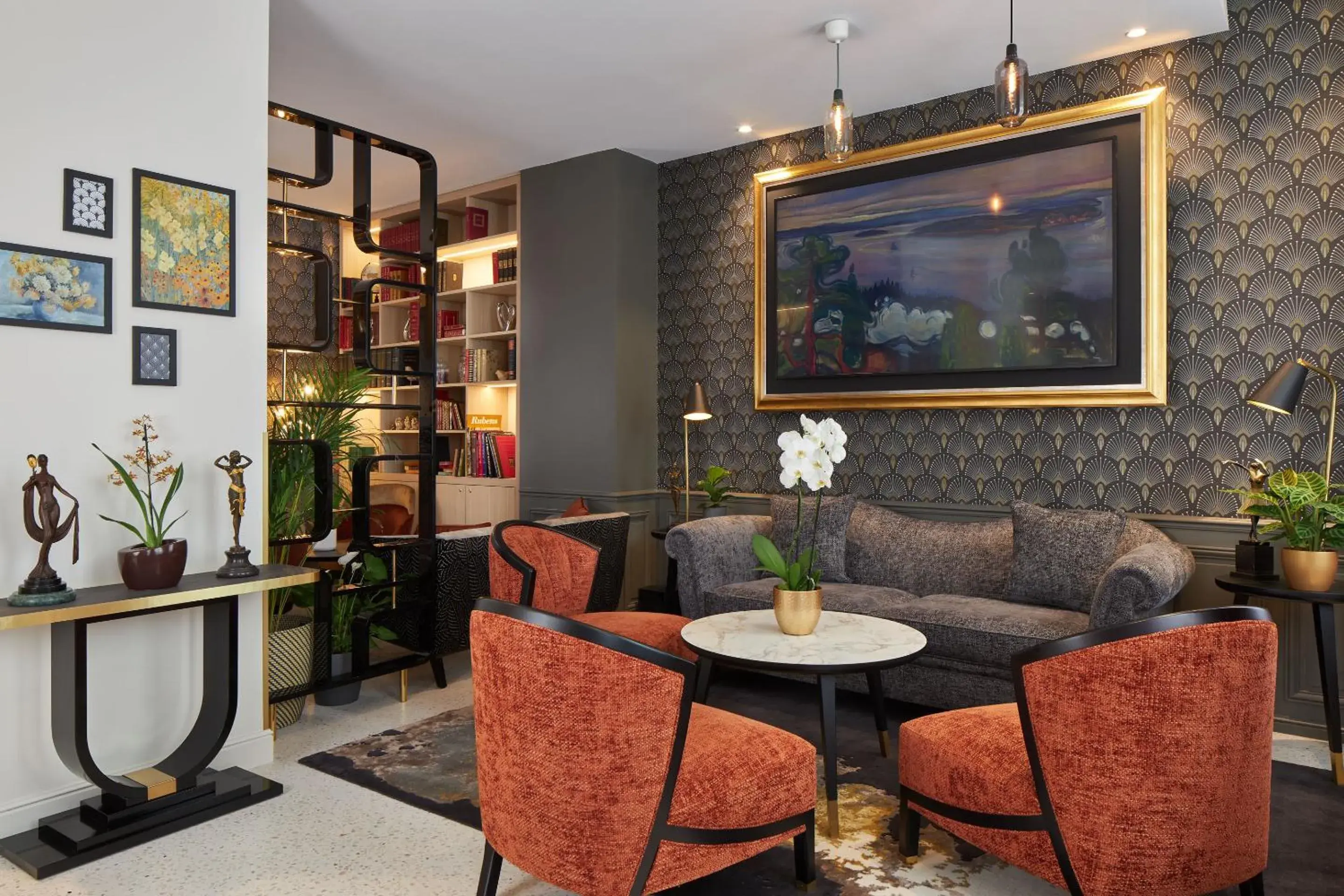 Living room in Hotel Villa Romantic & Spa Living room in Hotel Villa Romantic & Spa